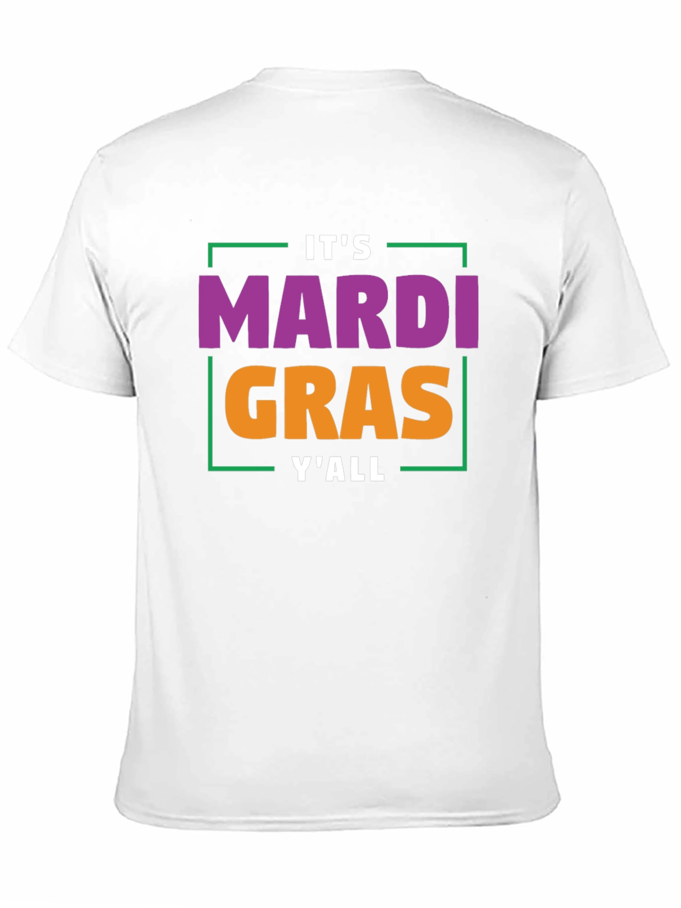 Mardi Gras YAll T-Shirt - Festive Graphic Tee