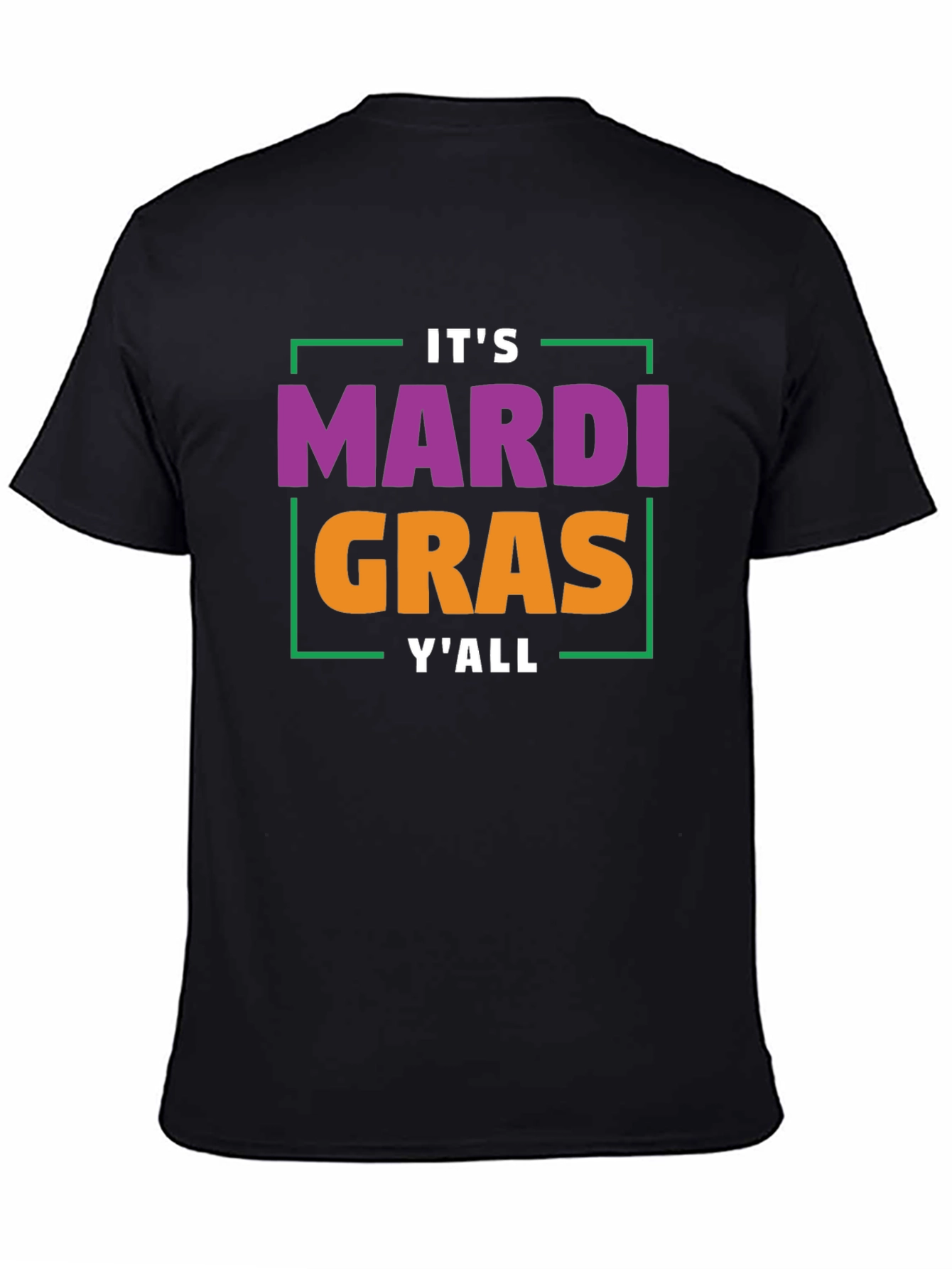 Mardi Gras YAll T-Shirt - Festive Graphic Tee