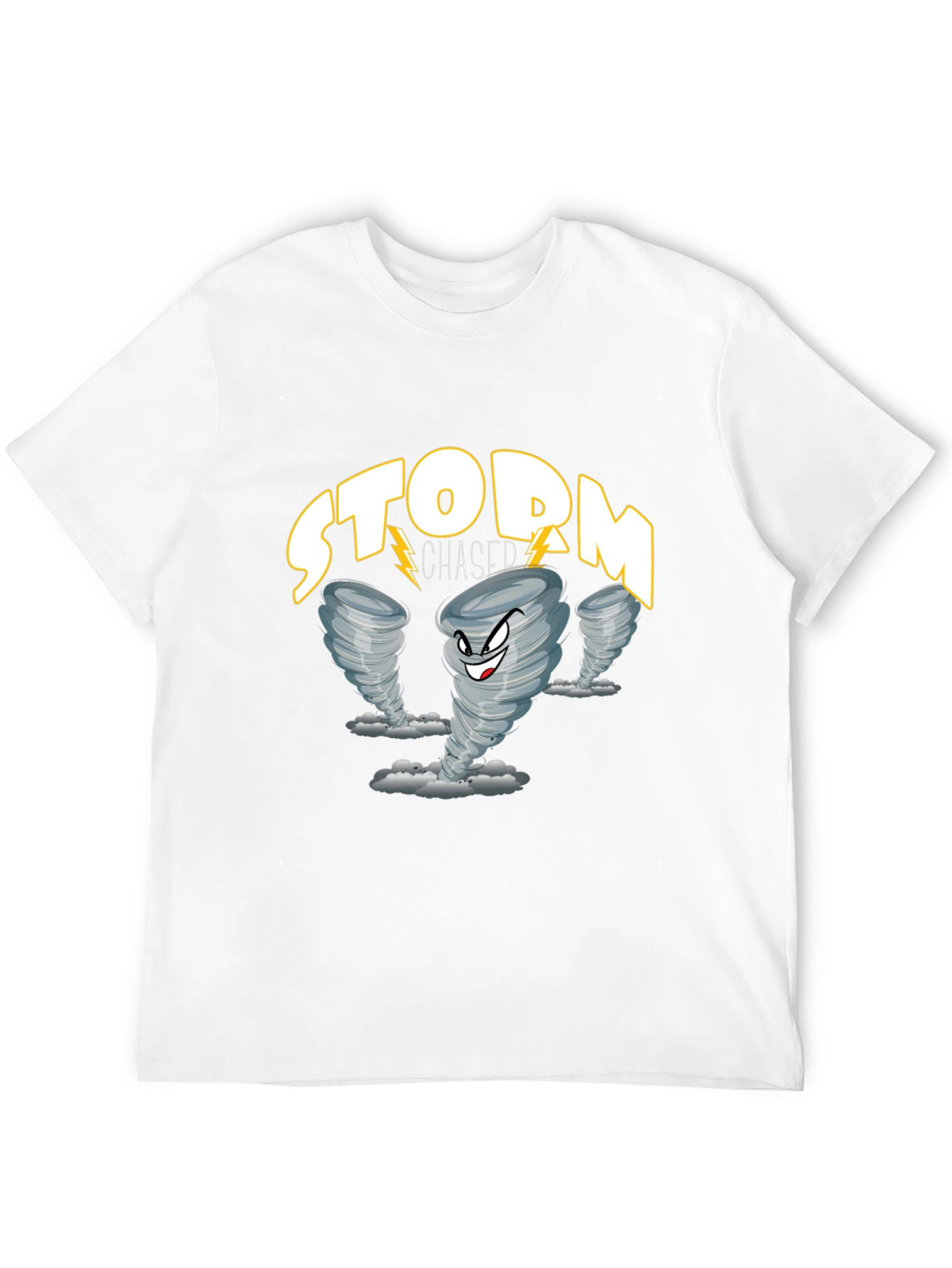 Storm Chaser Graphic Tee - Tornado Design