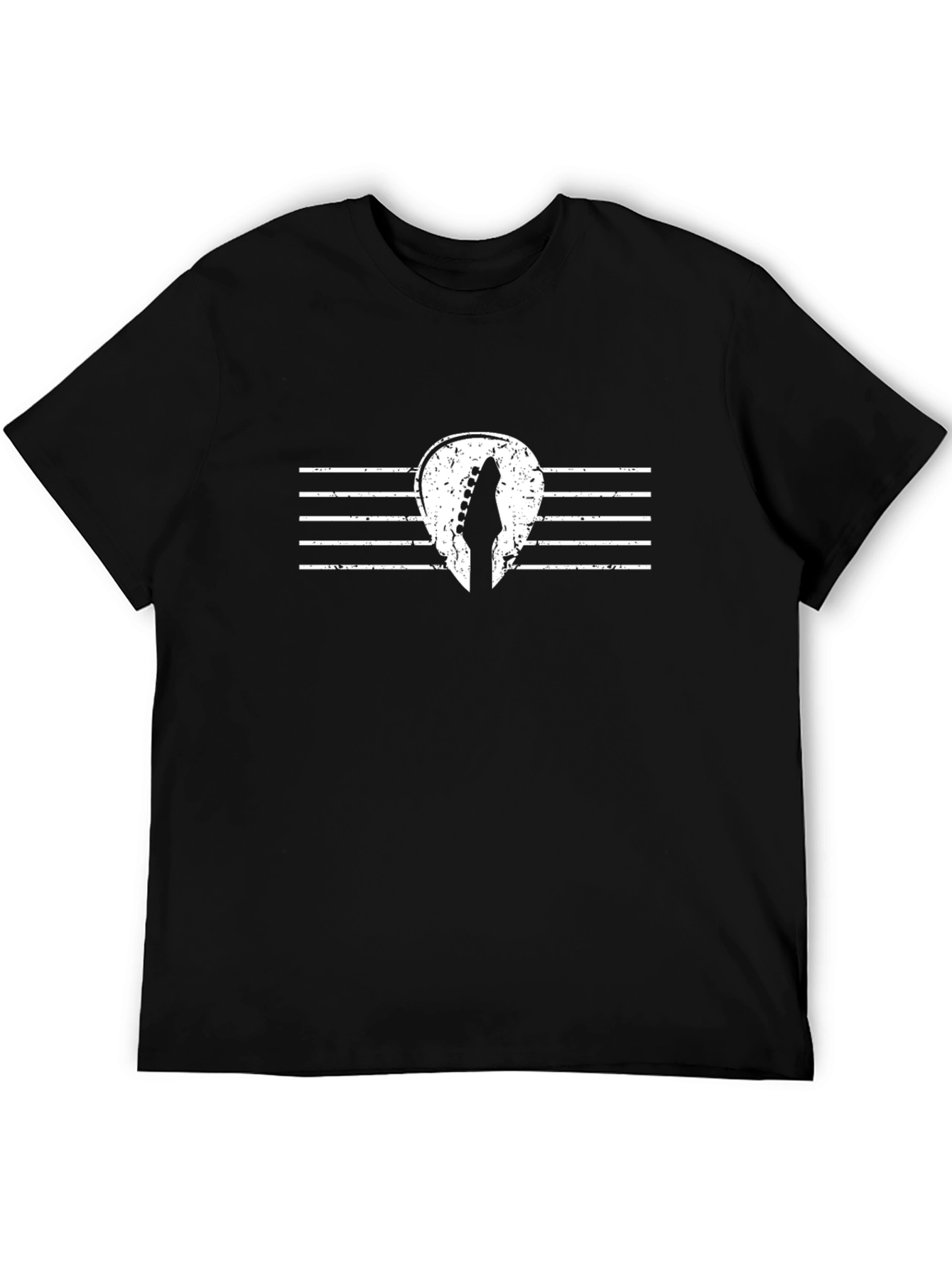 Retro Guitar T-Shirt - Music Lover Tee