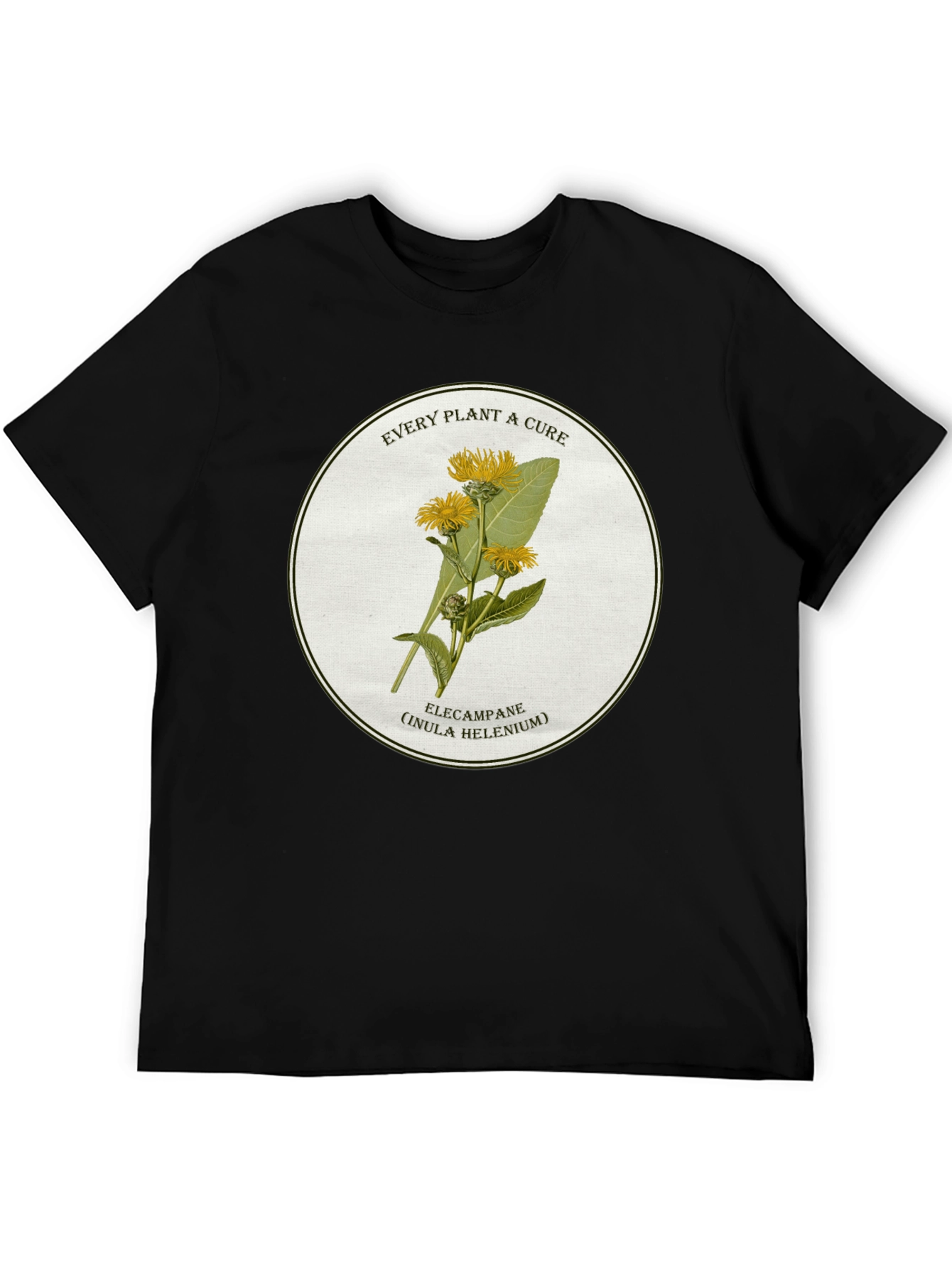 Elecampane Plant T-Shirt - Every Plant a Cure Tee