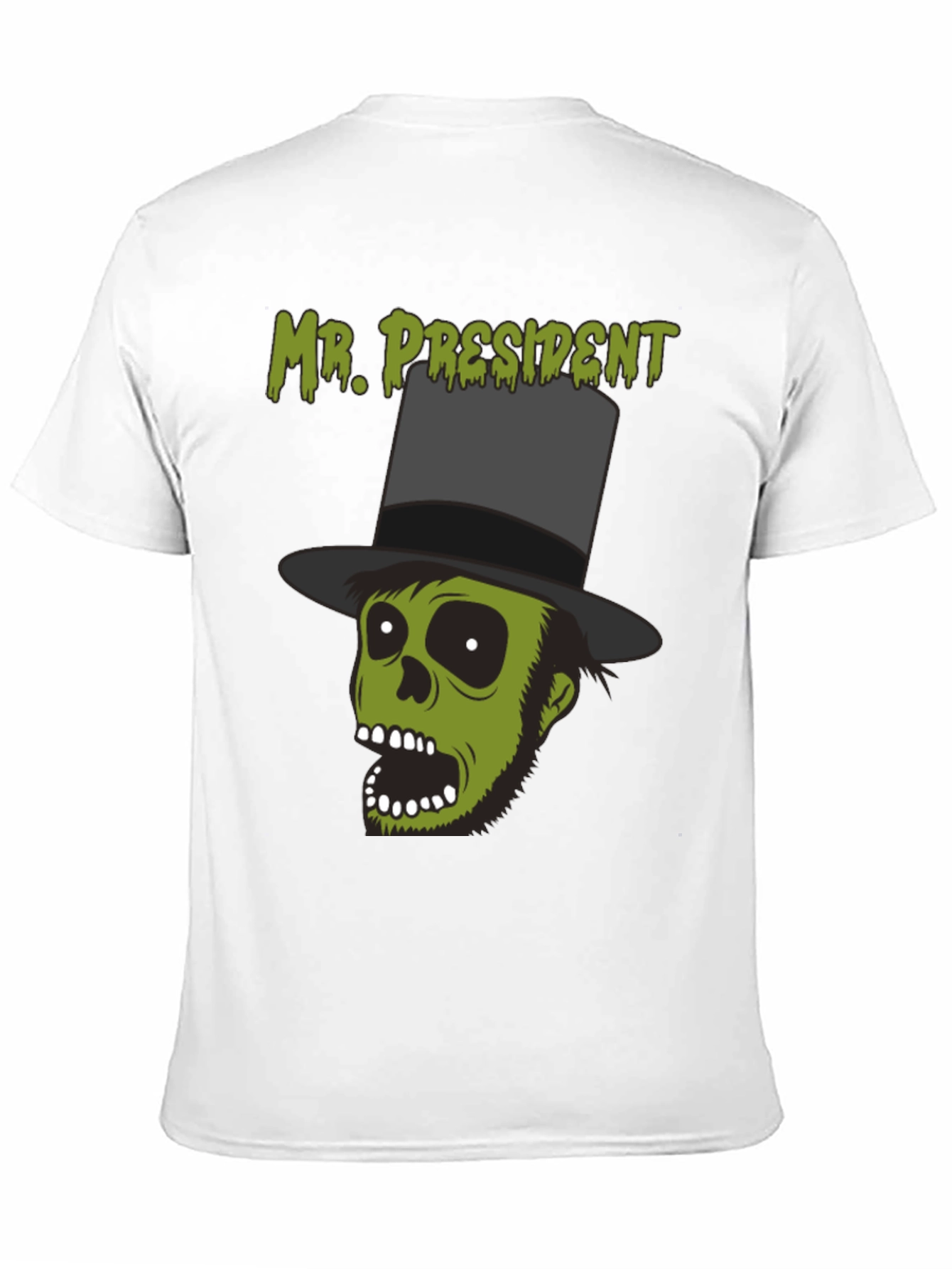 Mr. President Zombie Graphic T-Shirt - Halloween Style