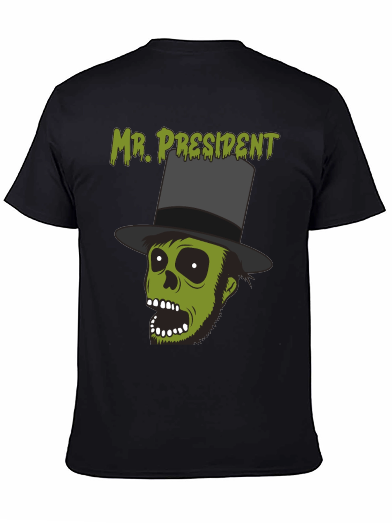 Mr. President Zombie Graphic T-Shirt - Halloween Style