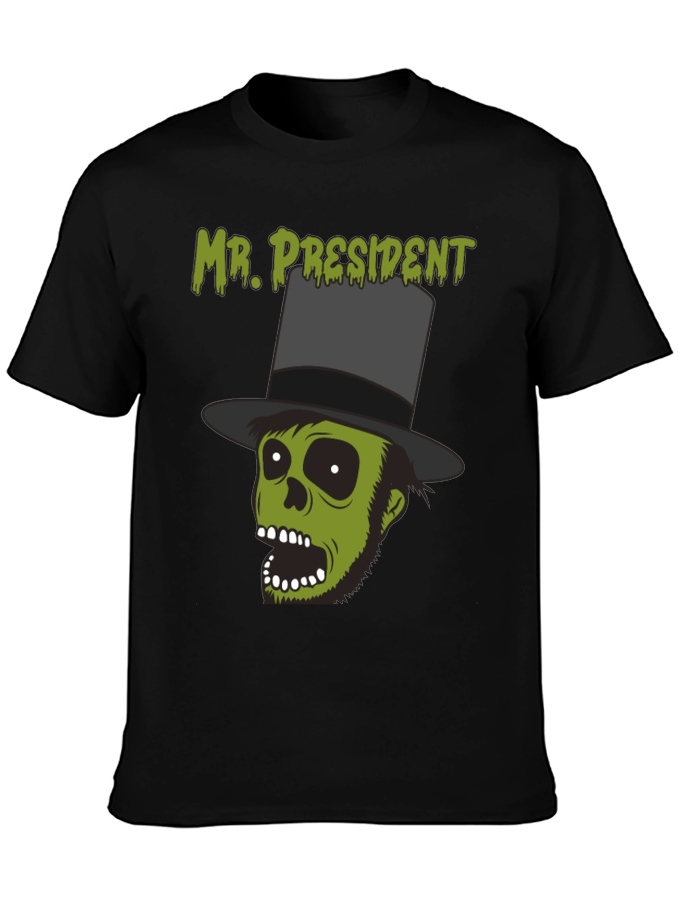 Mr. President Zombie Graphic T-Shirt - Halloween Style