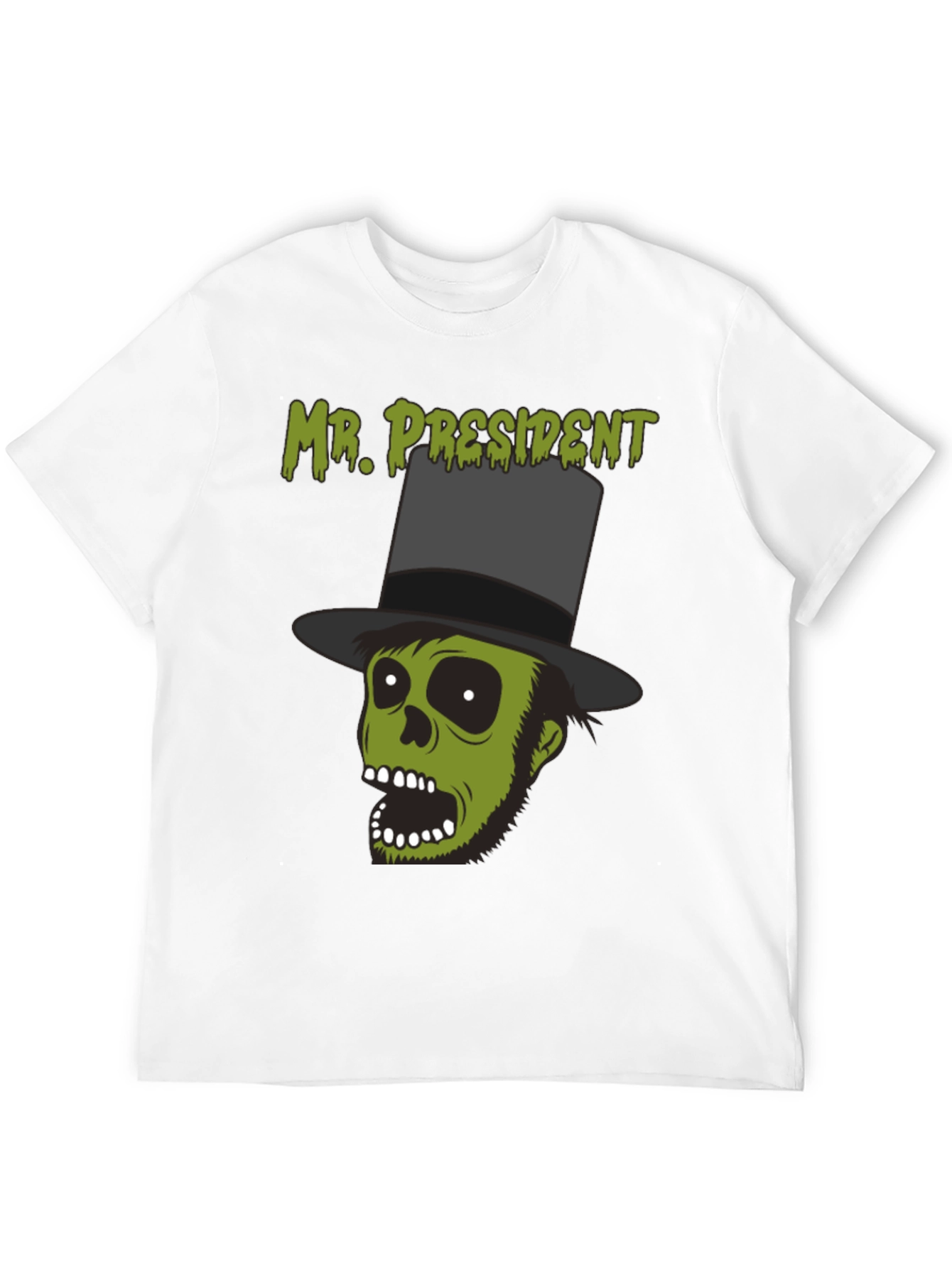 Mr. President Zombie Graphic T-Shirt - Halloween Style