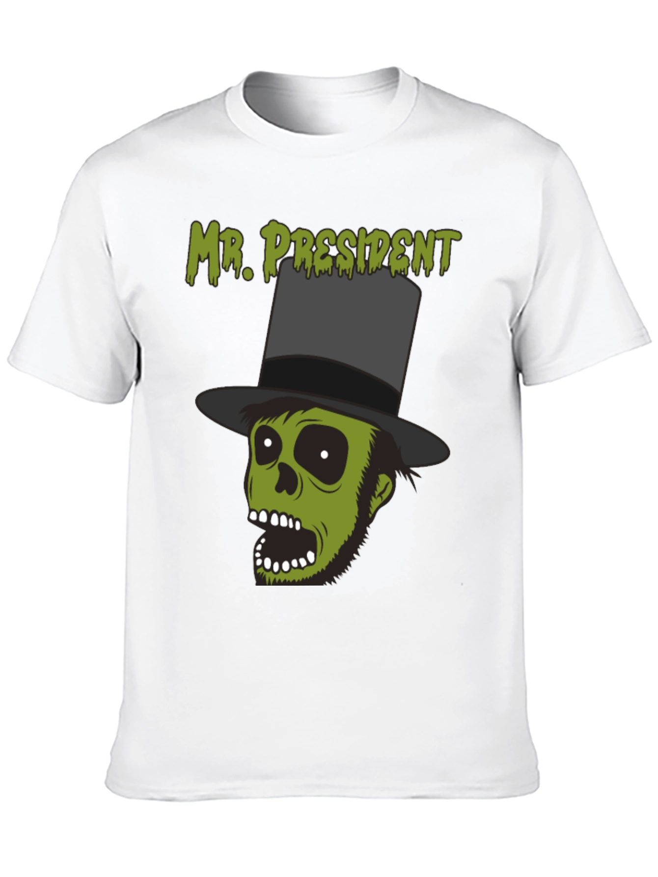 Mr. President Zombie Graphic T-Shirt - Halloween Style