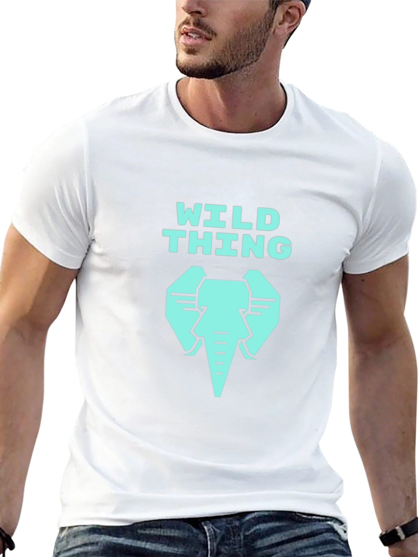 Wild Thing Elephant Graphic Tee