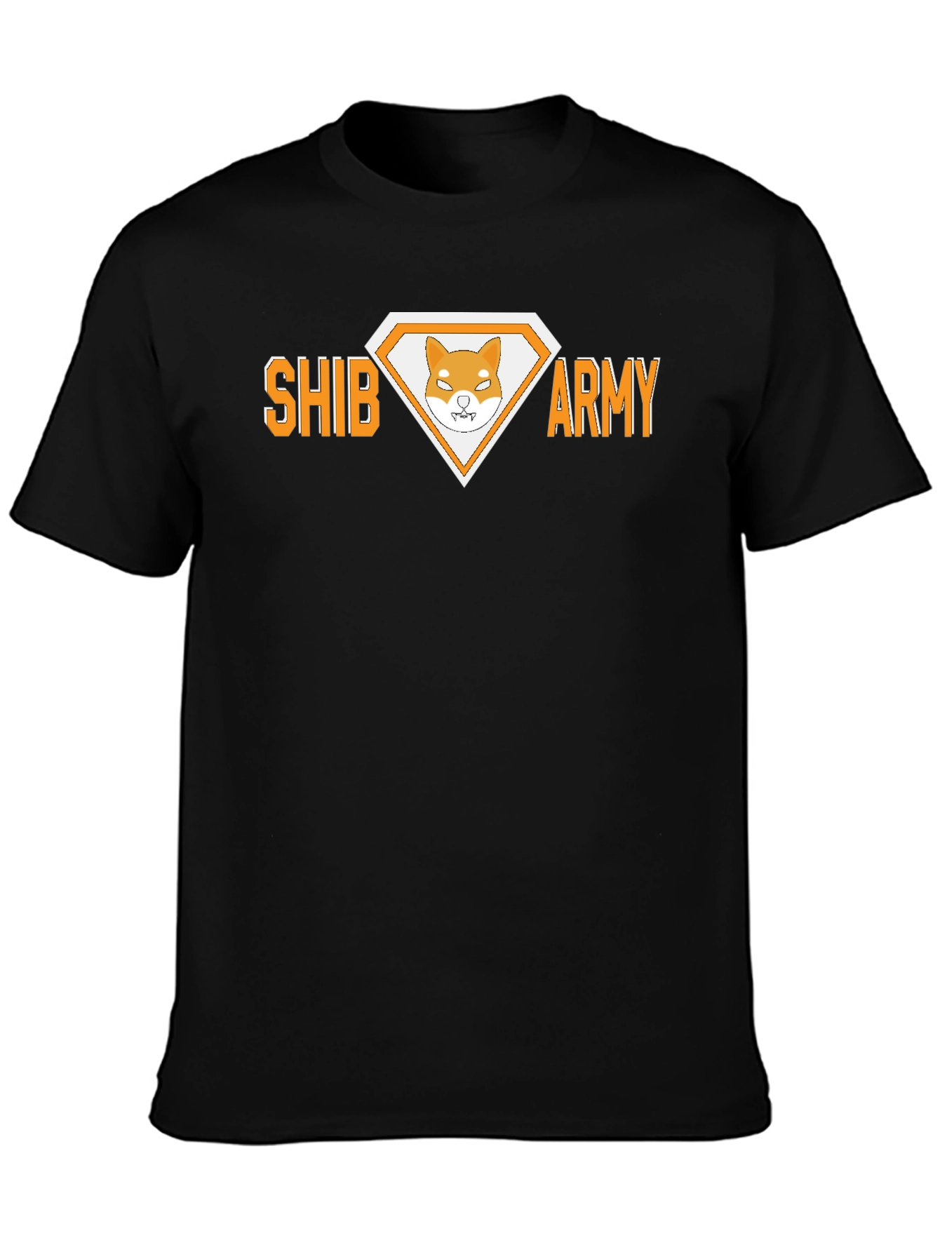 Shiba Army Graphic Tee - Meme Crypto Dog T-Shirt
