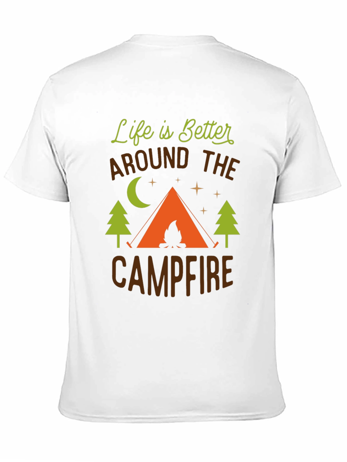 Campfire Life T-Shirt - Outdoor Adventure Tee