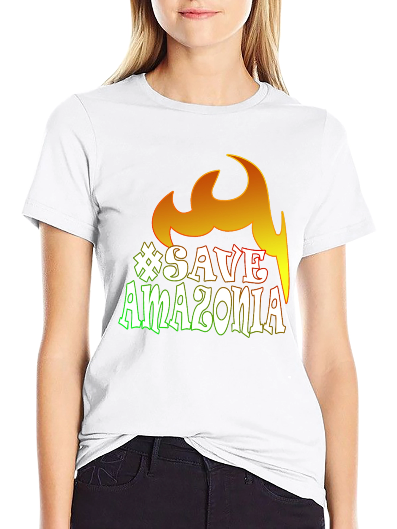 Save Amazonia Graphic Tee - Black T-Shirt