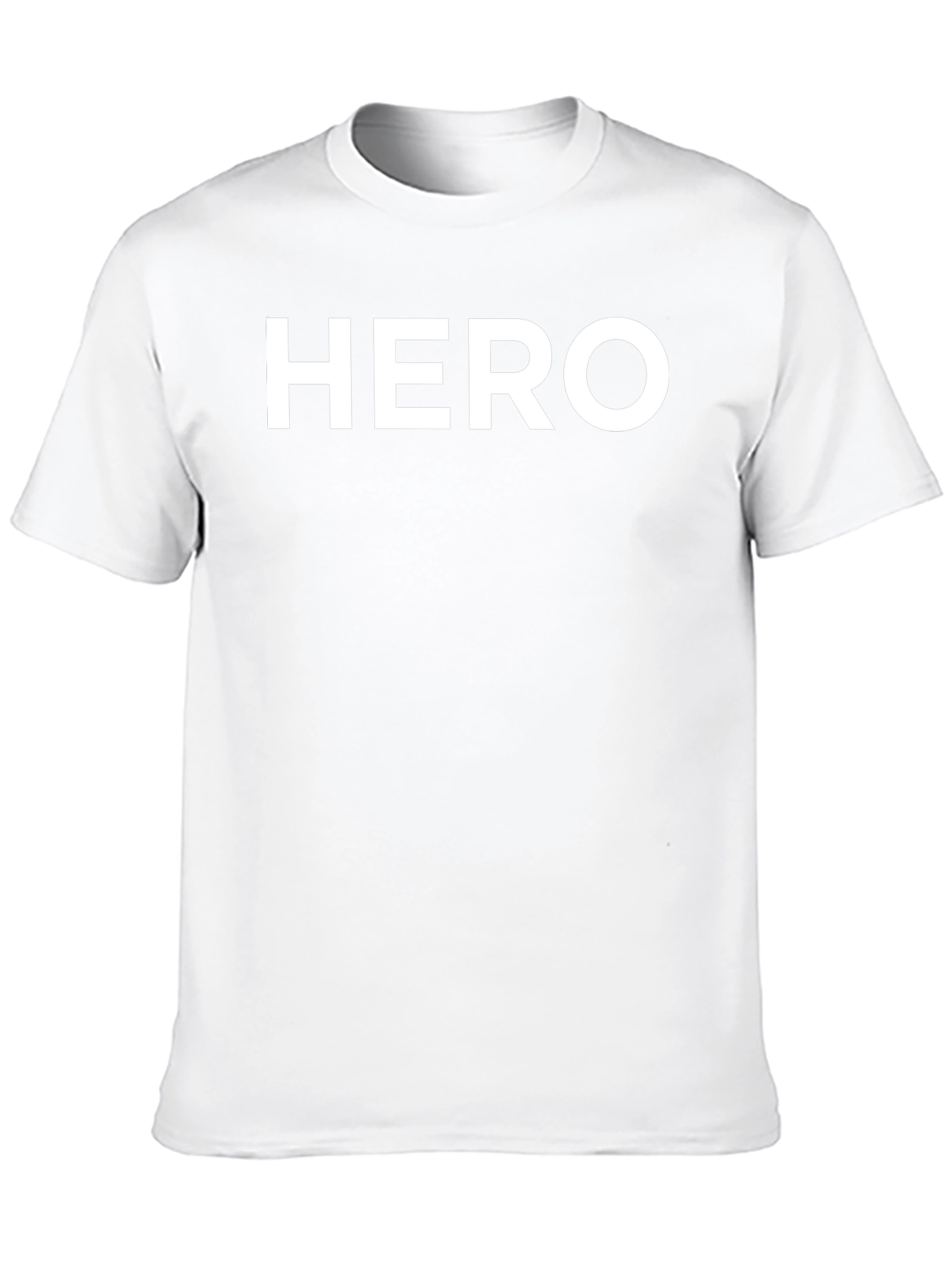HERO Graphic Print Black T-Shirt