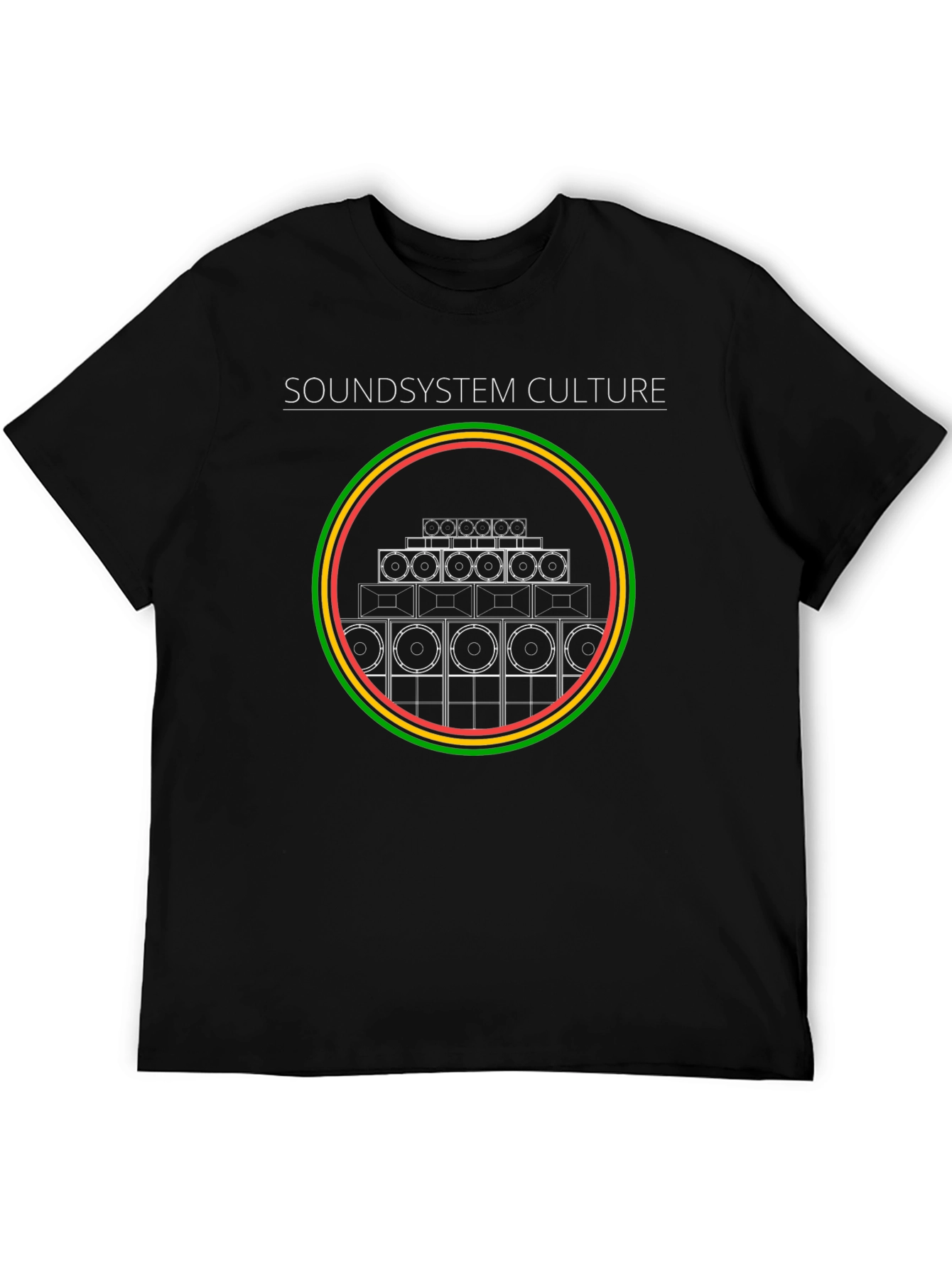 Sound System Culture Black T-Shirt