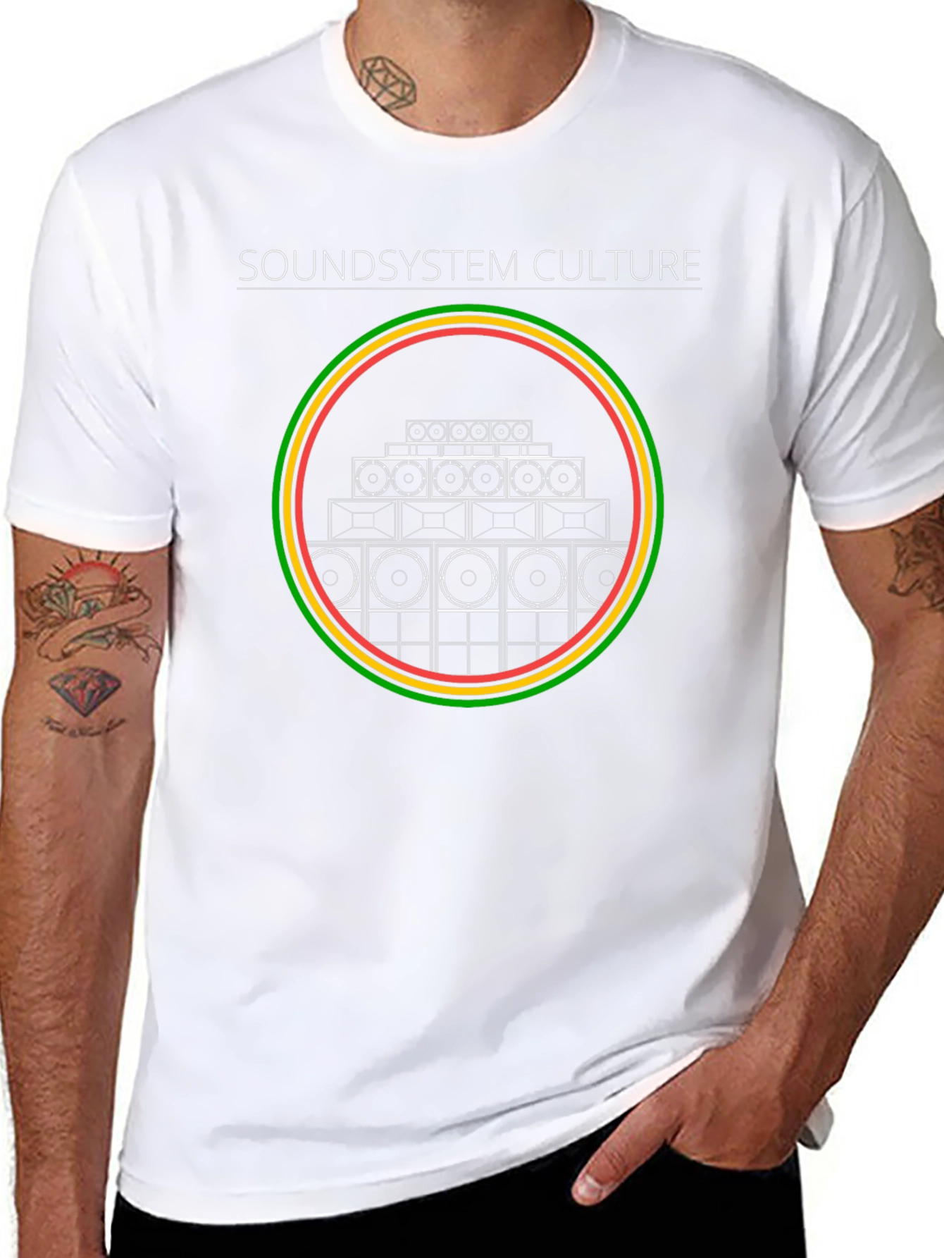 Sound System Culture Black T-Shirt
