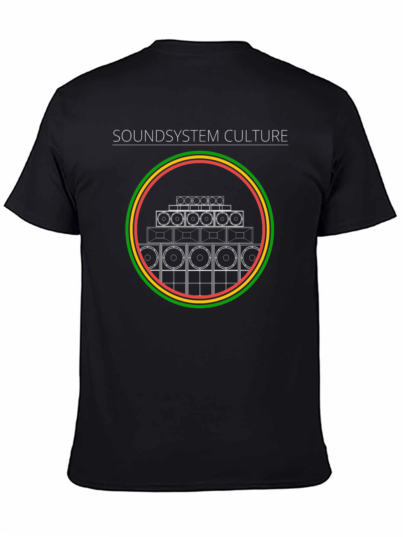 Sound System Culture Black T-Shirt