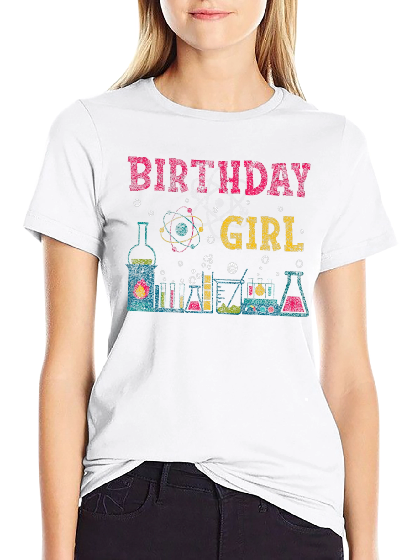 Birthday Girl Science T-Shirt