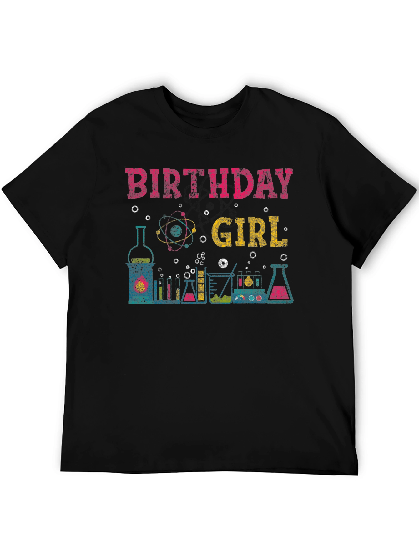 Birthday Girl Science T-Shirt