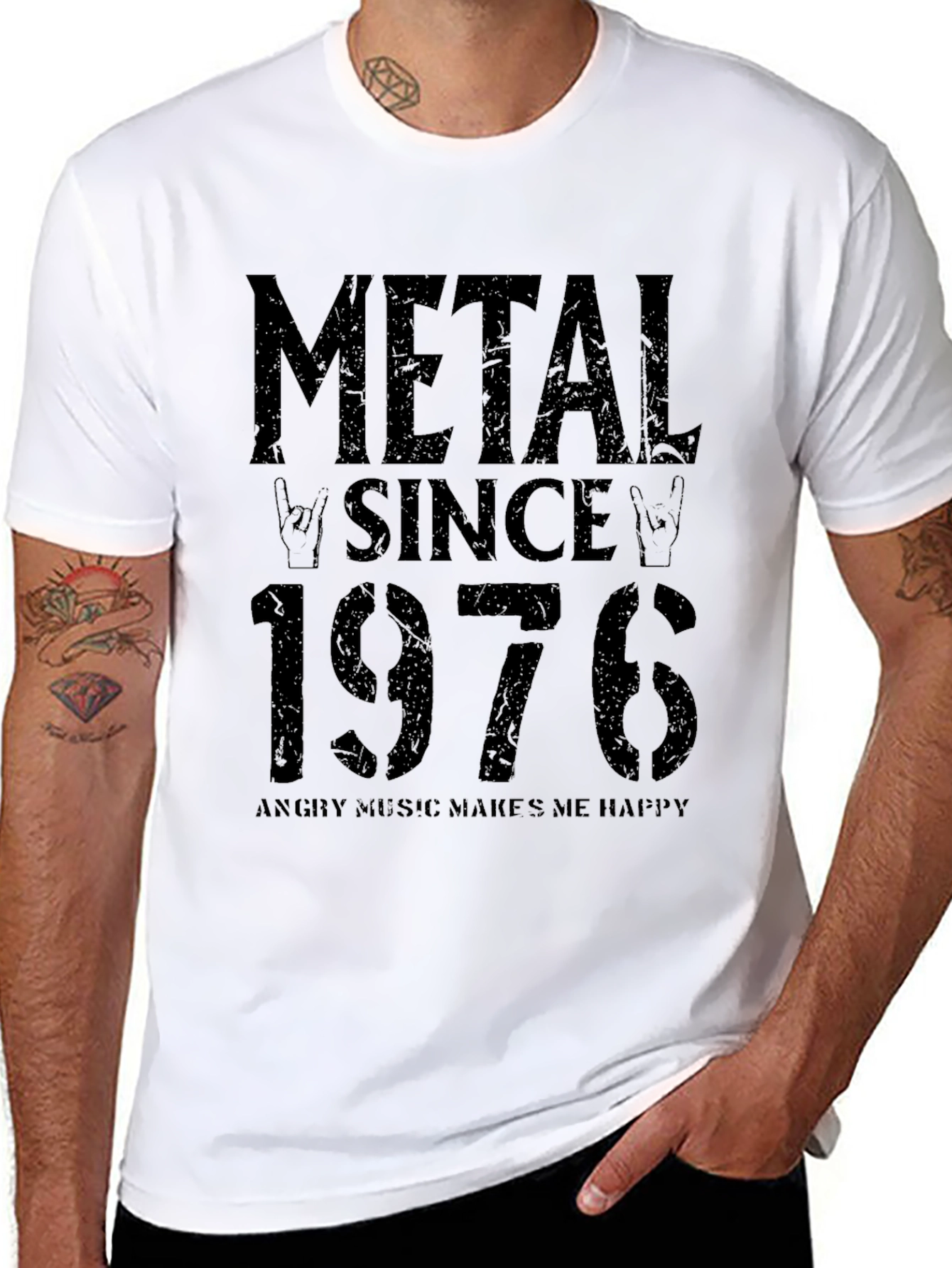 Metal Since 1976 T-Shirt - Rock On!
