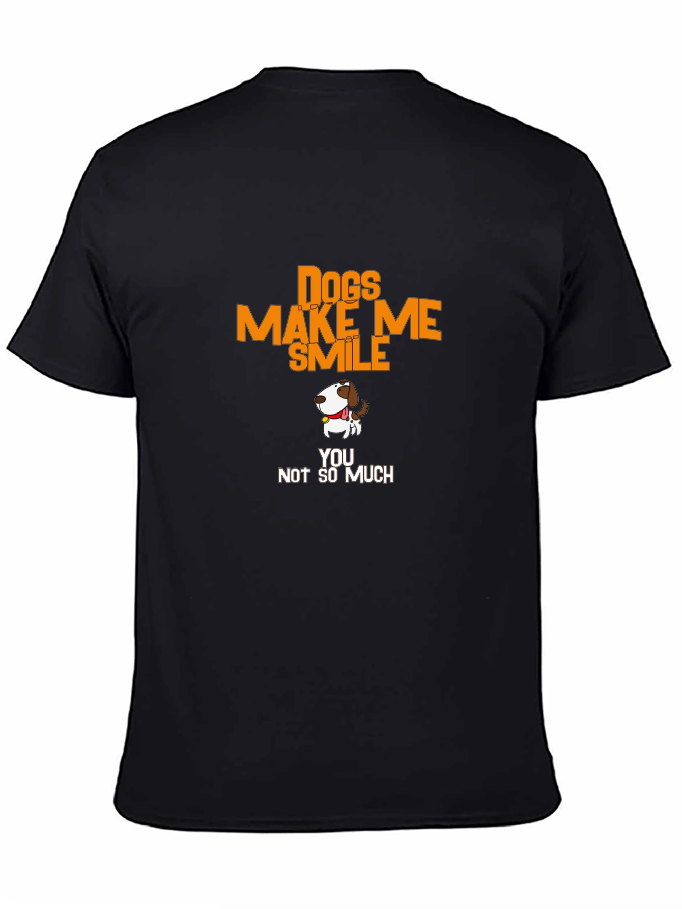 Dog Lovers T-Shirt - Dogs Make Me Smile Tee
