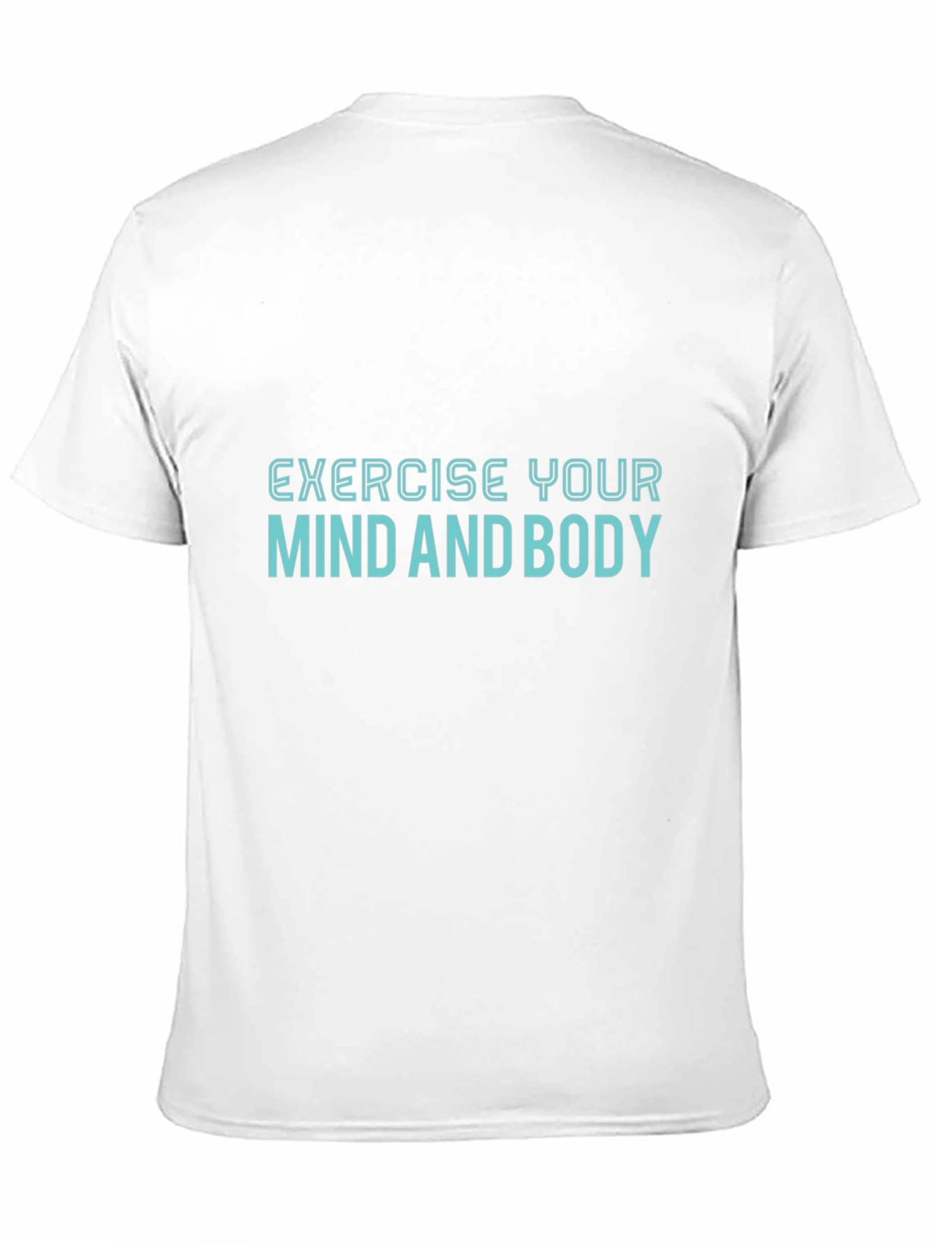 Exercise Mind & Body T-Shirt - Black Fitness Tee
