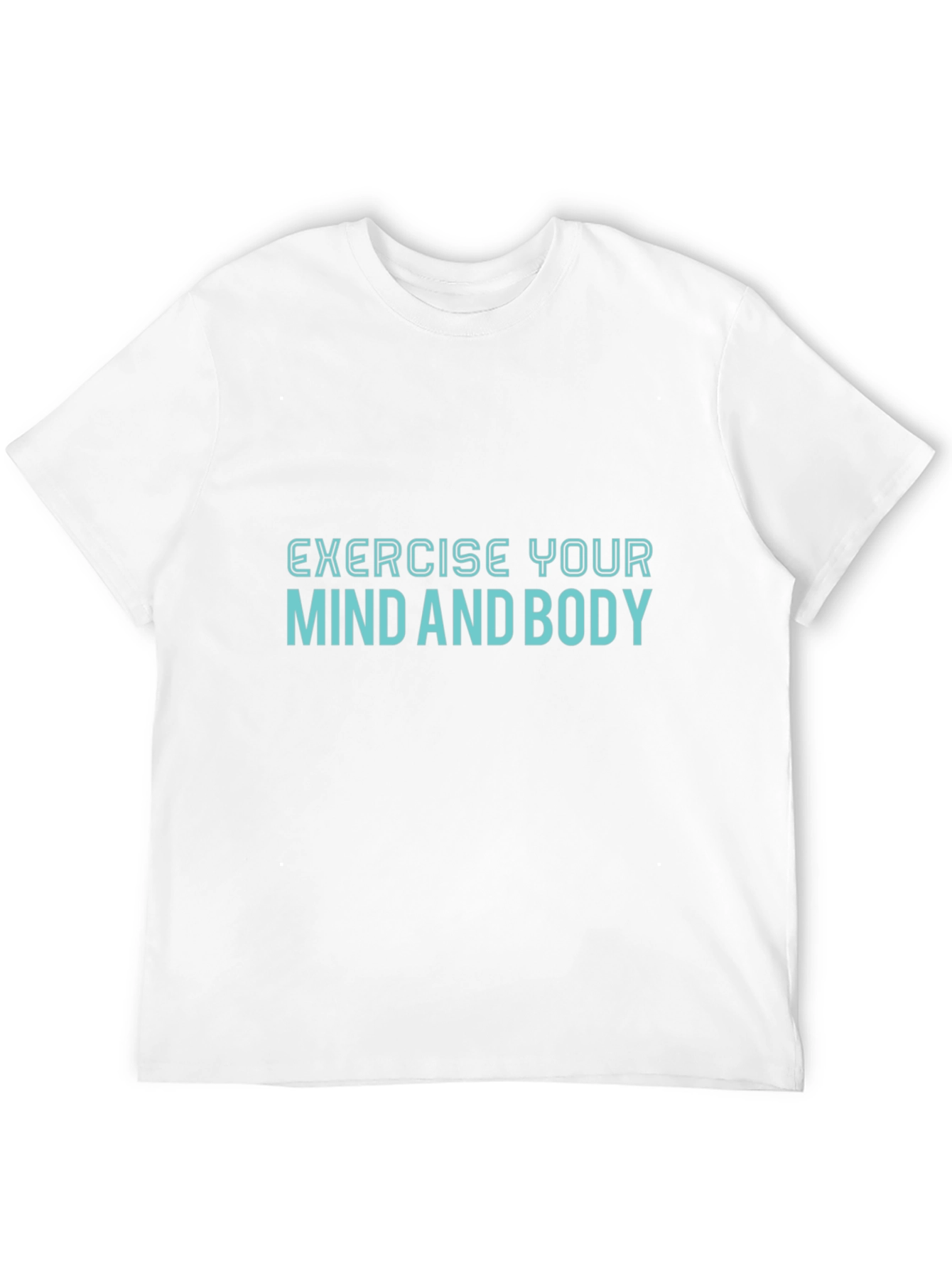 Exercise Mind & Body T-Shirt - Black Fitness Tee