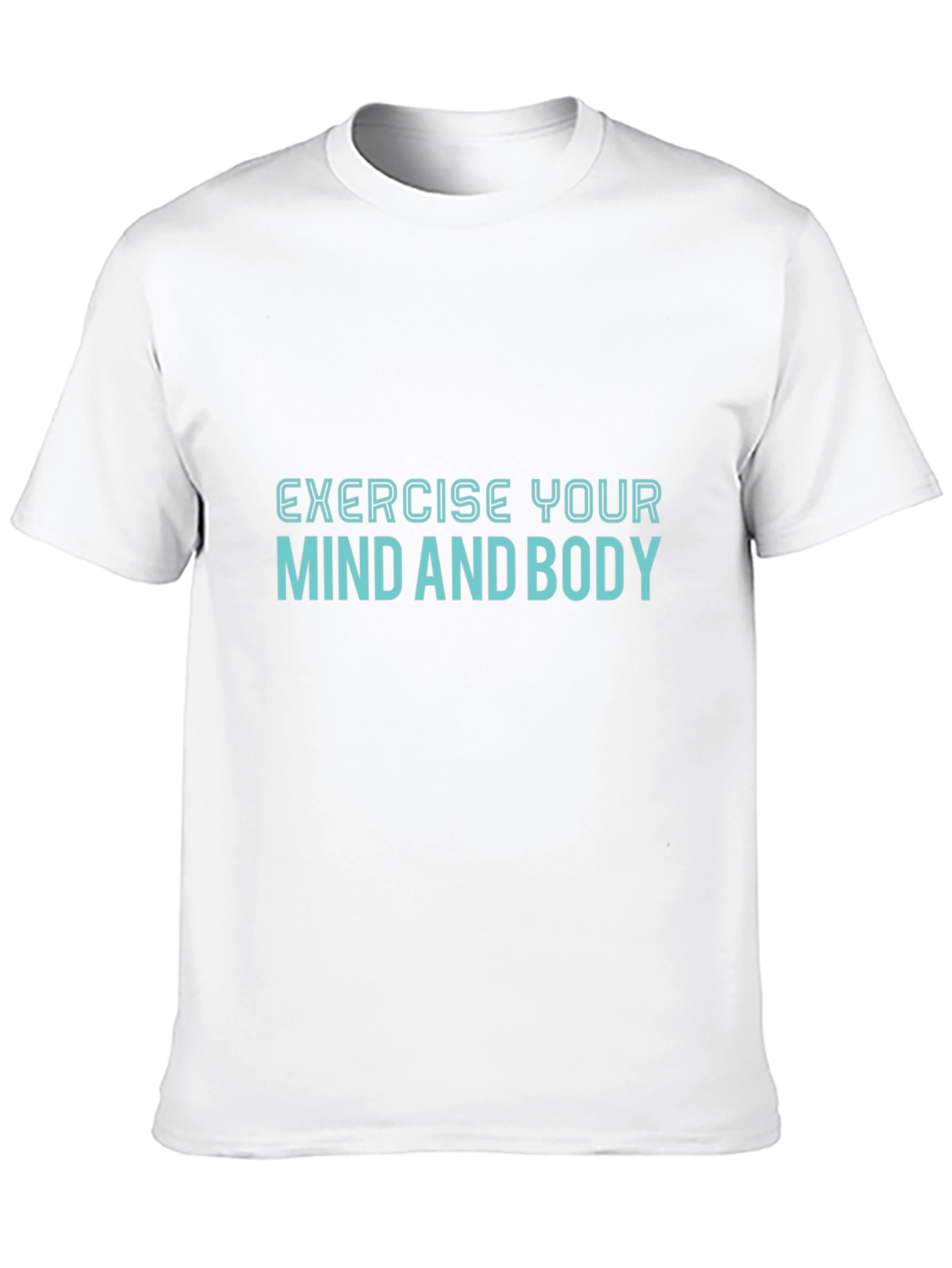 Exercise Mind & Body T-Shirt - Black Fitness Tee