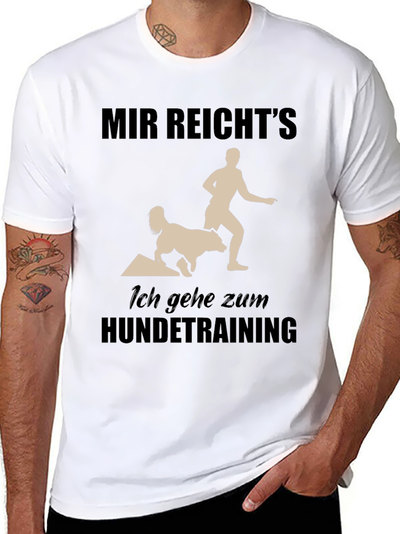 Dog Training T-Shirt: Funny German Saying