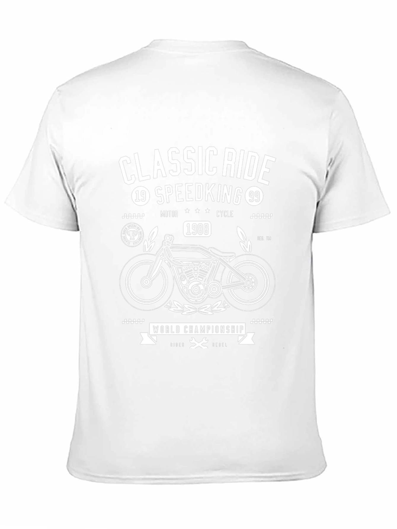 Classic Ride Motorcycle Graphic T-Shirt