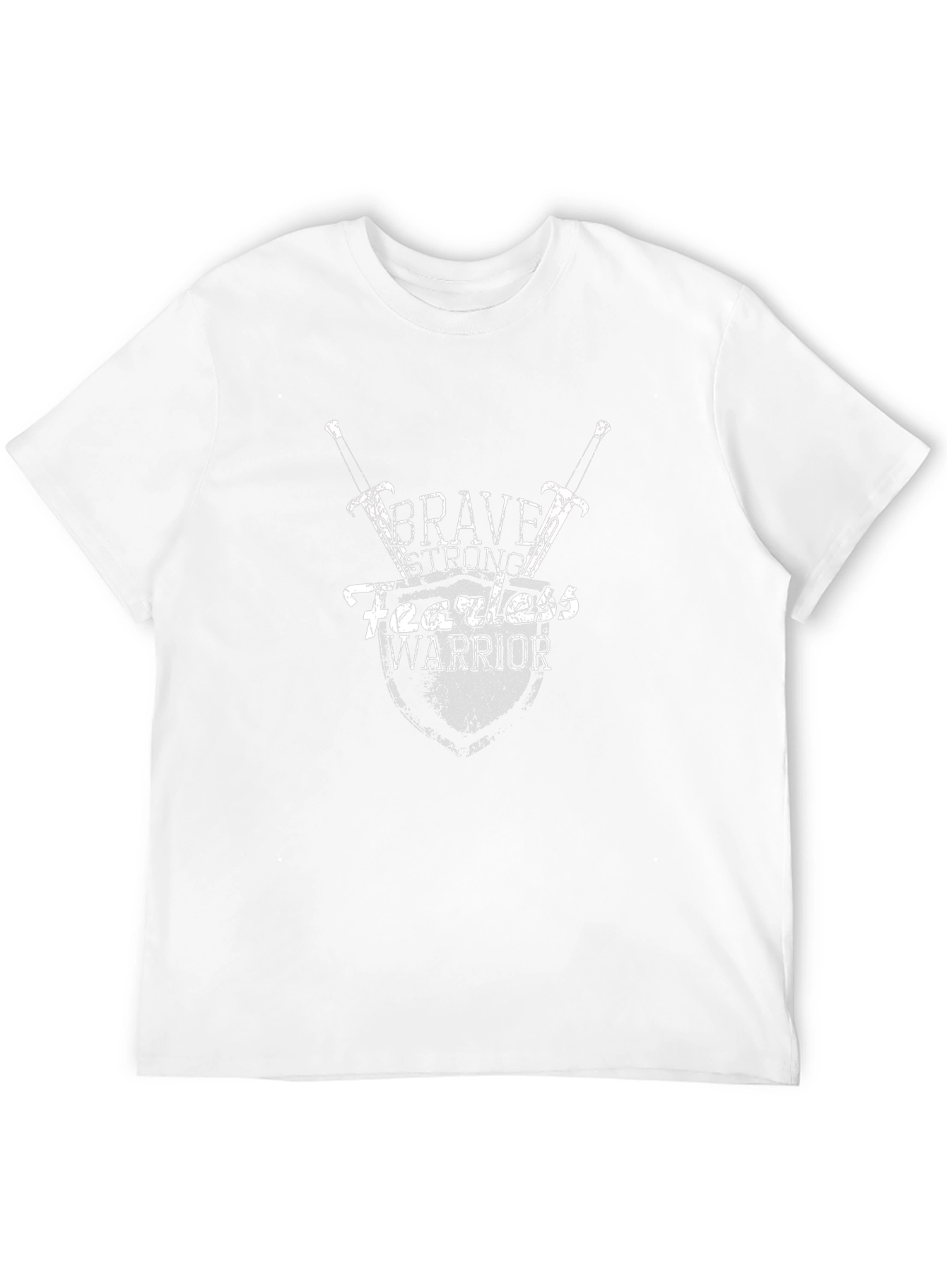 Brave Strong Fearless Warrior Graphic Tee