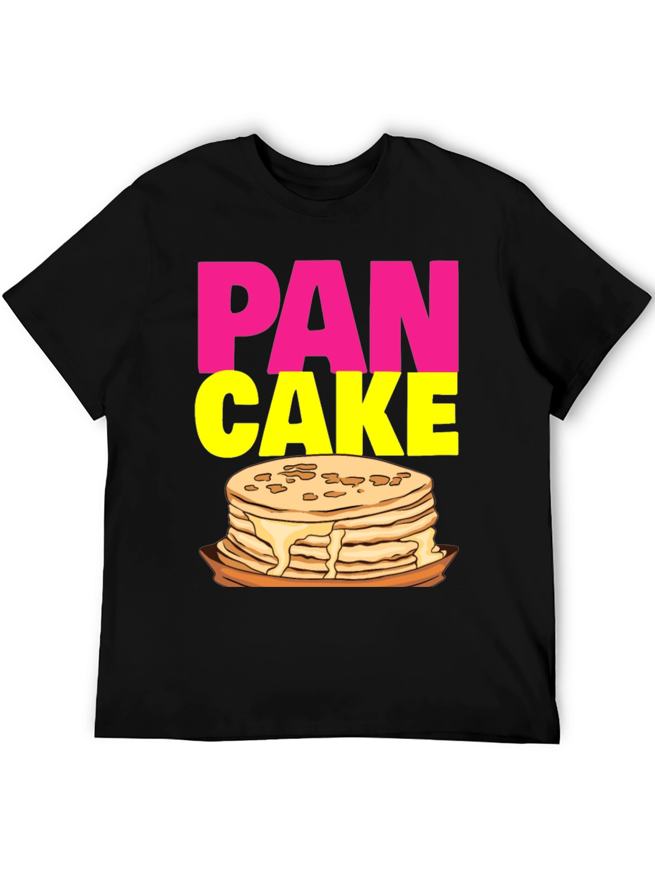 Pancake Graphic Tee - Fun Breakfast Shirt