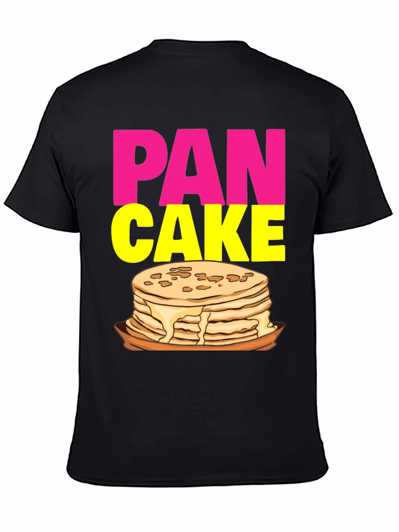 Pancake Graphic Tee - Fun Breakfast Shirt
