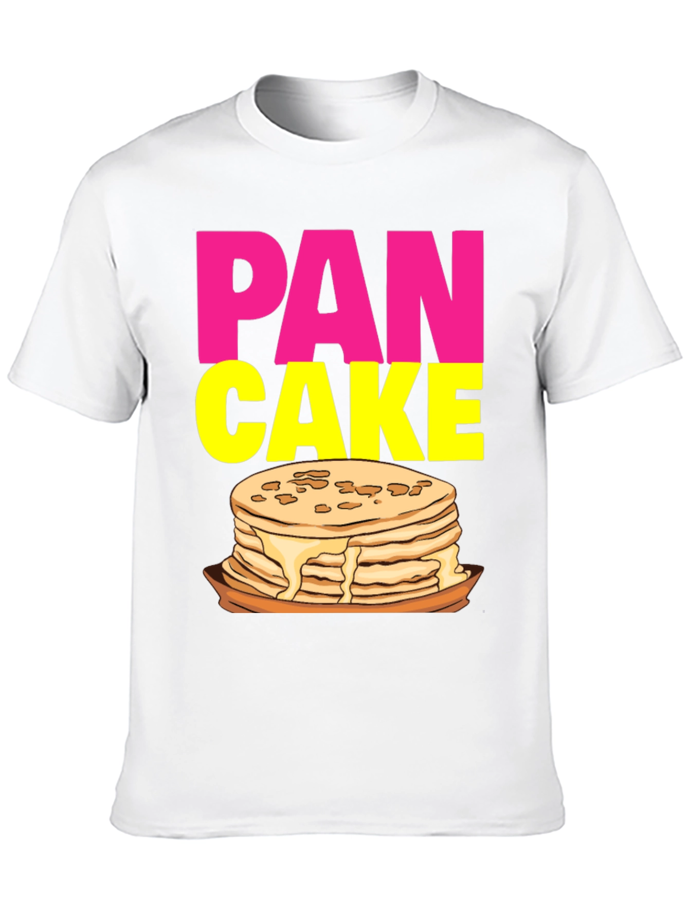 Pancake Graphic Tee - Fun Breakfast Shirt