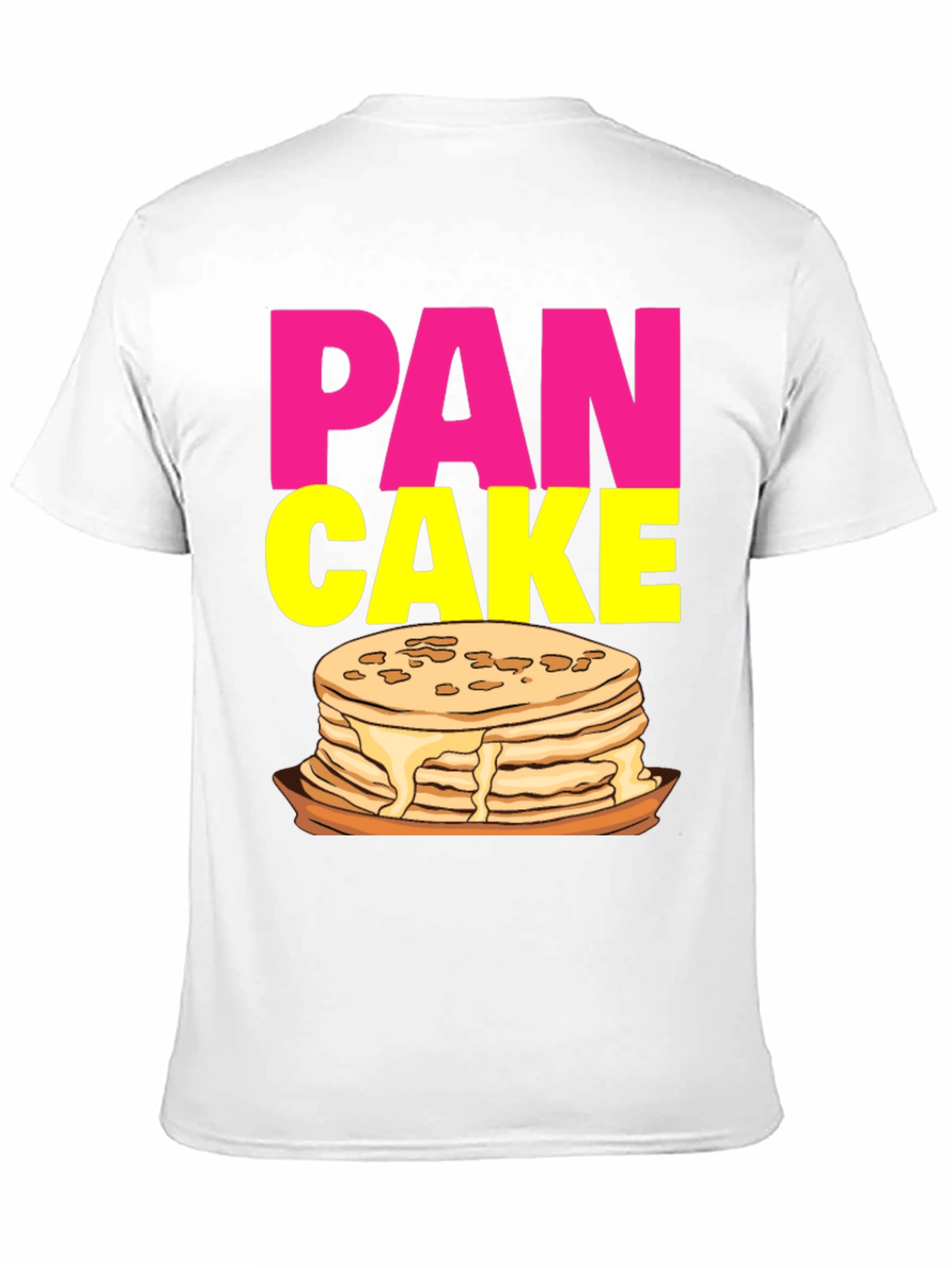 Pancake Graphic Tee - Fun Breakfast Shirt