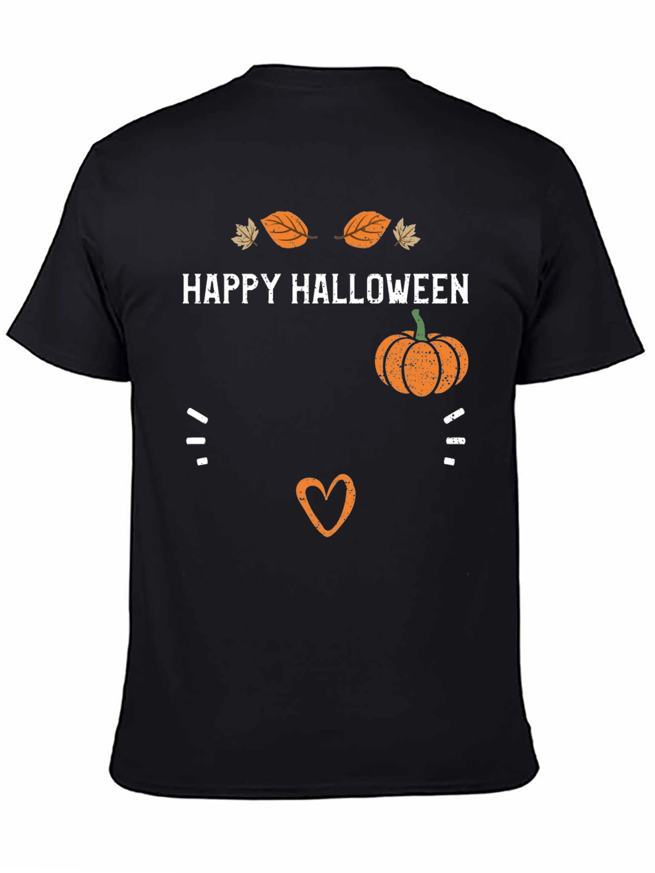 Happy Halloween Pumpkin Maternity T-Shirt