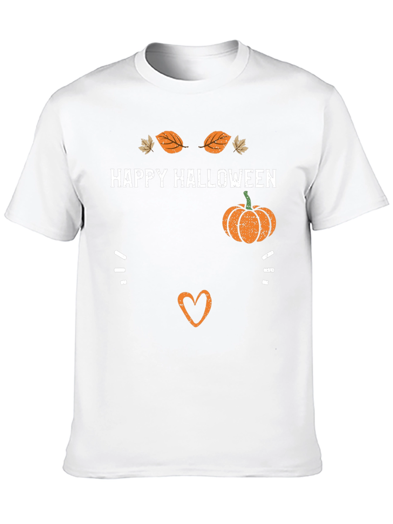 Happy Halloween Pumpkin Maternity T-Shirt