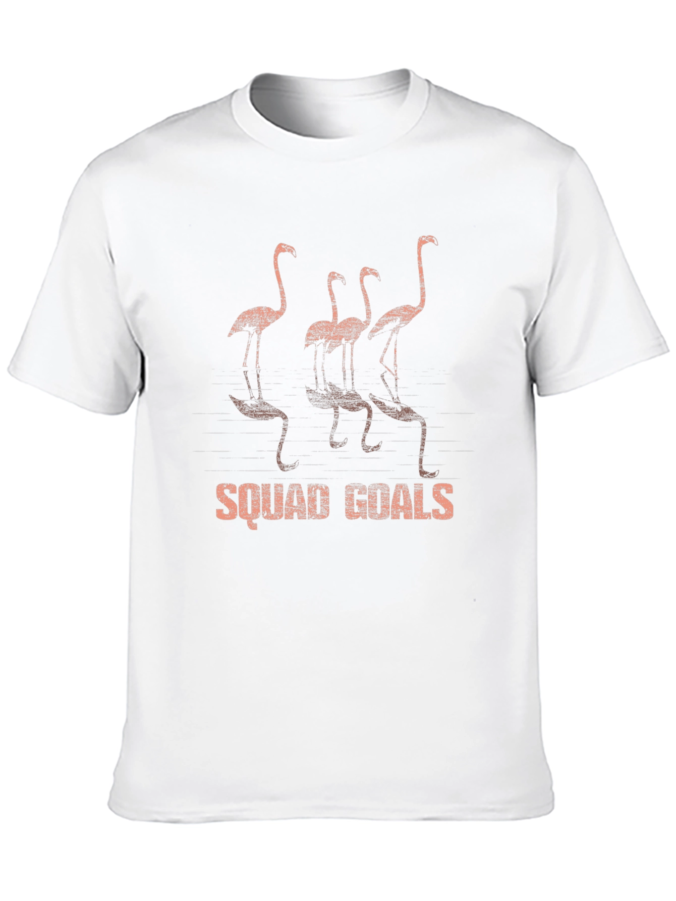 Squad Goals Flamingo Graphic T-Shirt