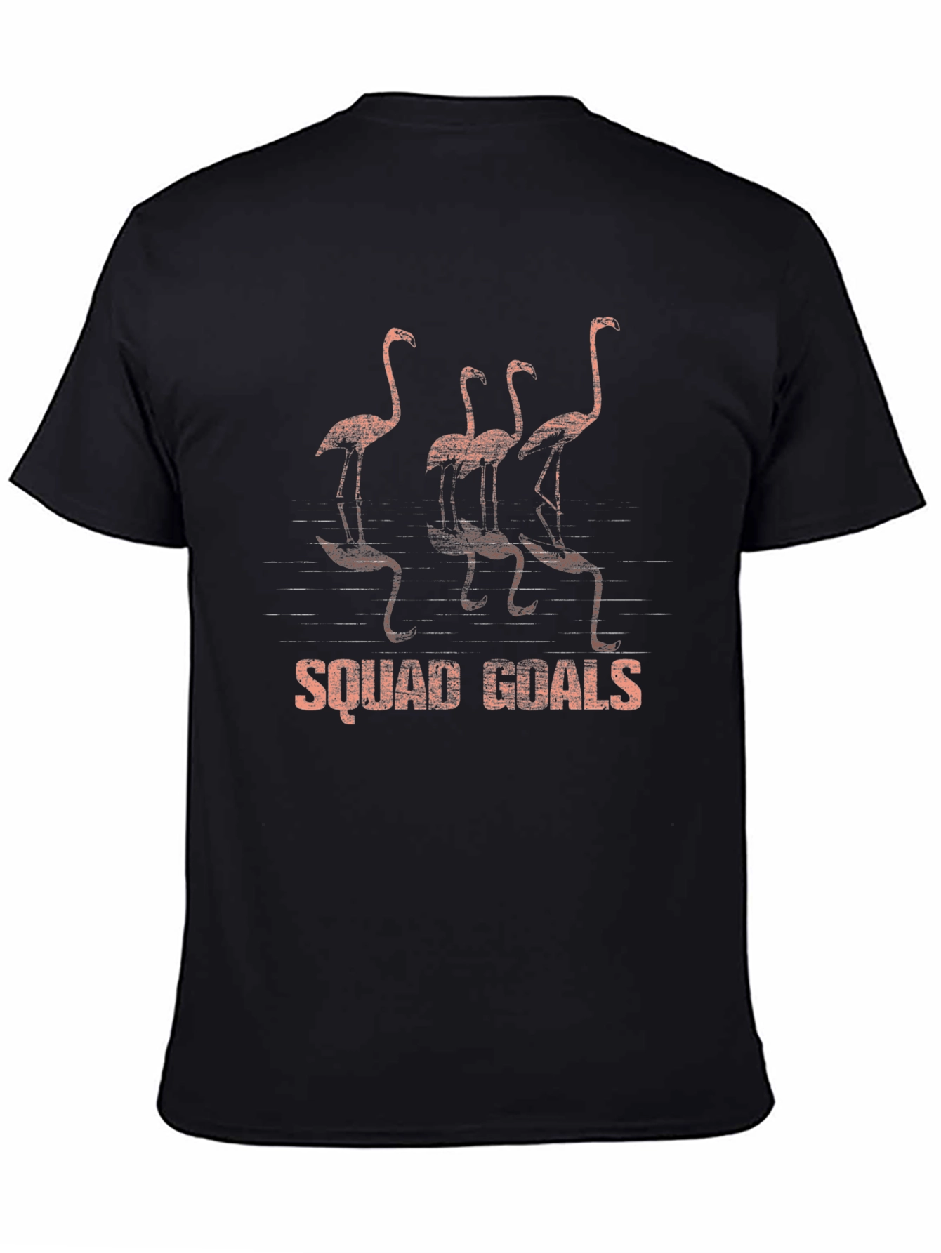 Squad Goals Flamingo Graphic T-Shirt