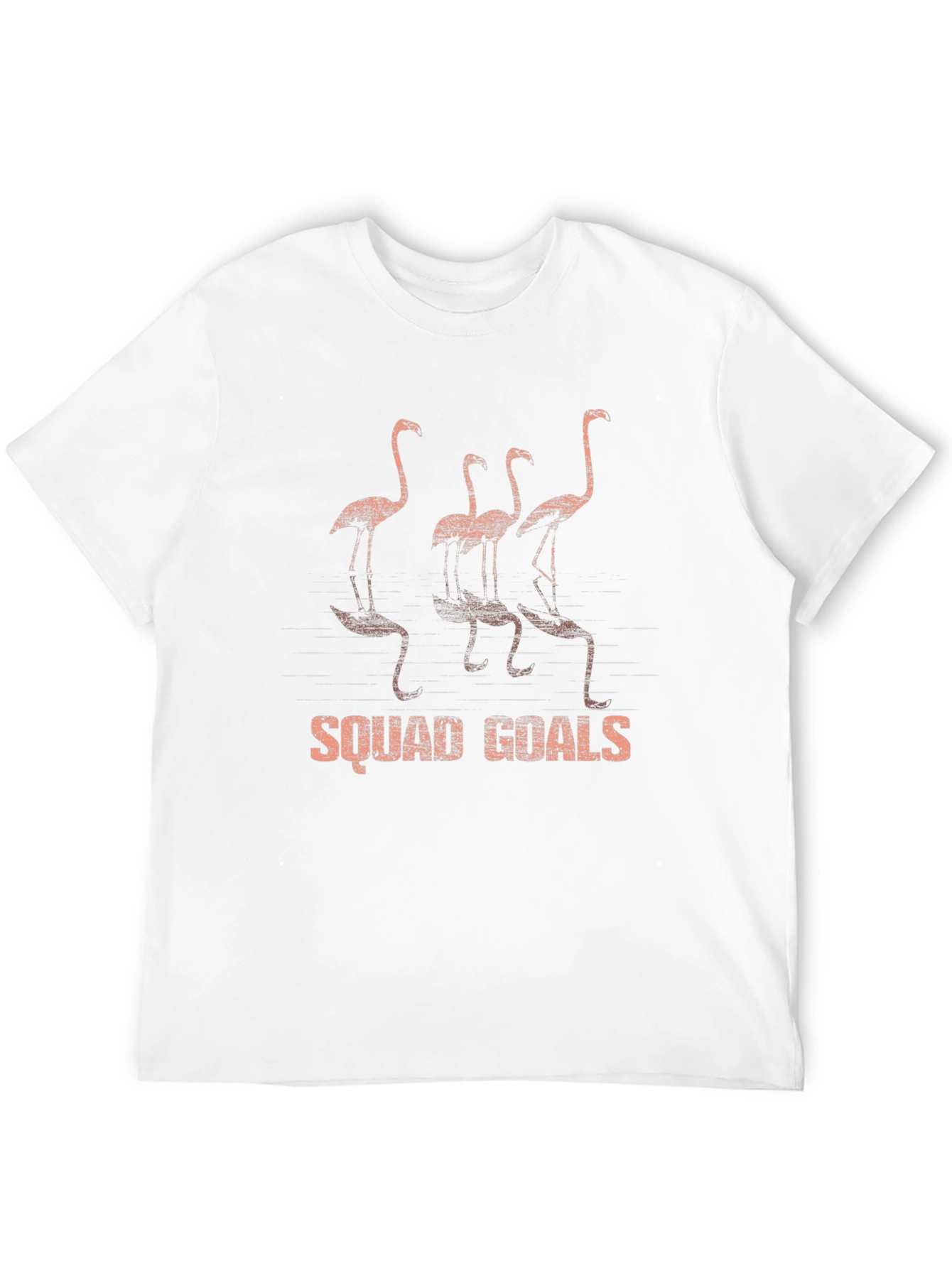 Squad Goals Flamingo Graphic T-Shirt