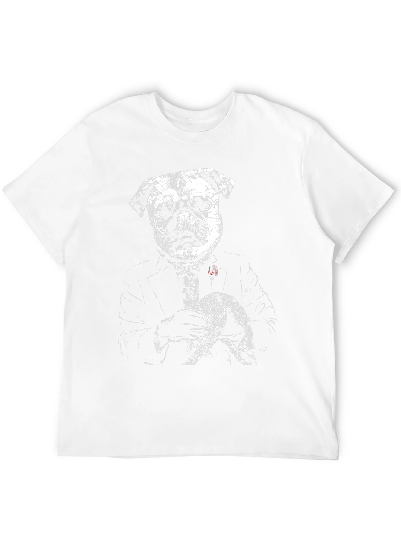 Pug Godfather Graphic Tee - Black