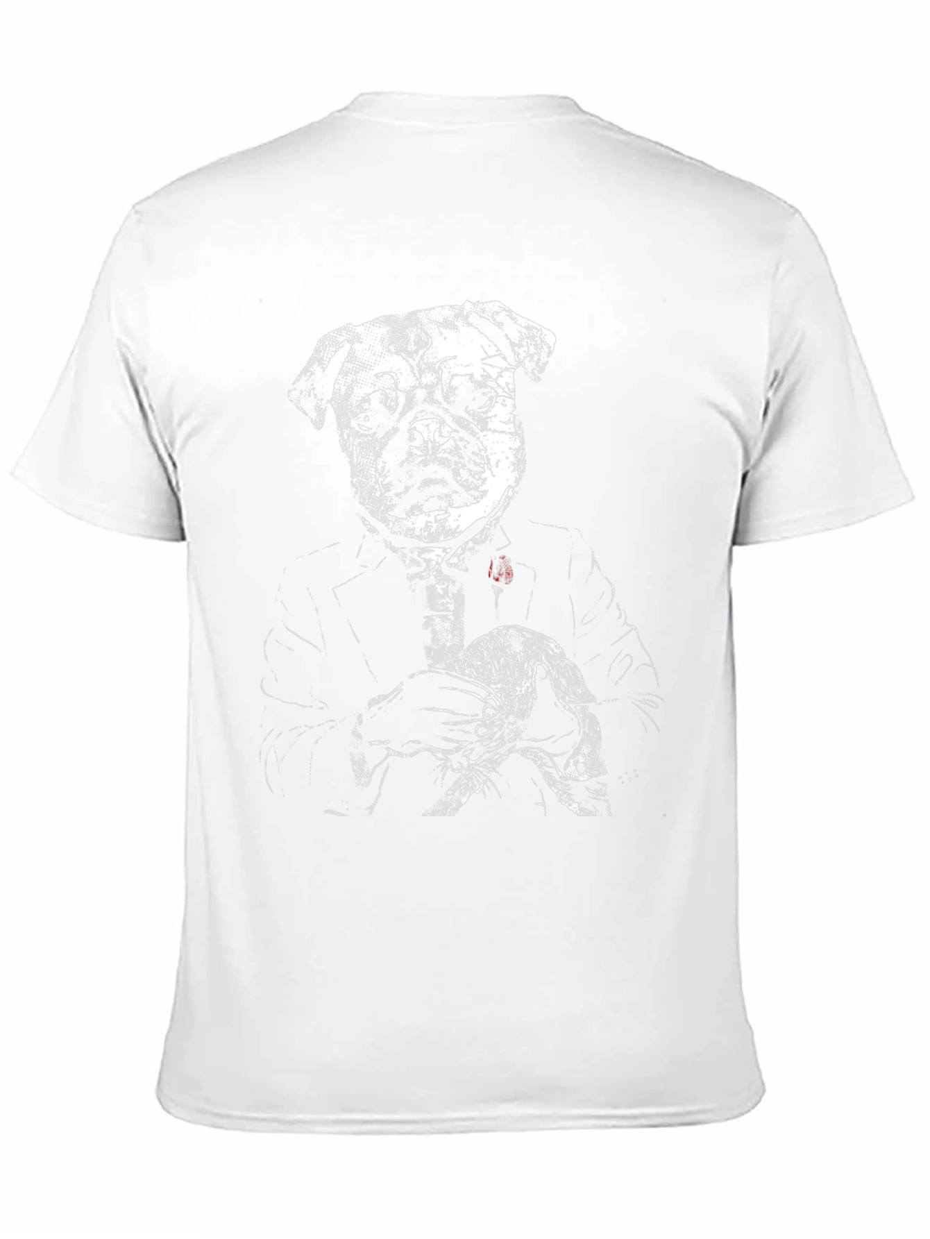 Pug Godfather Graphic Tee - Black