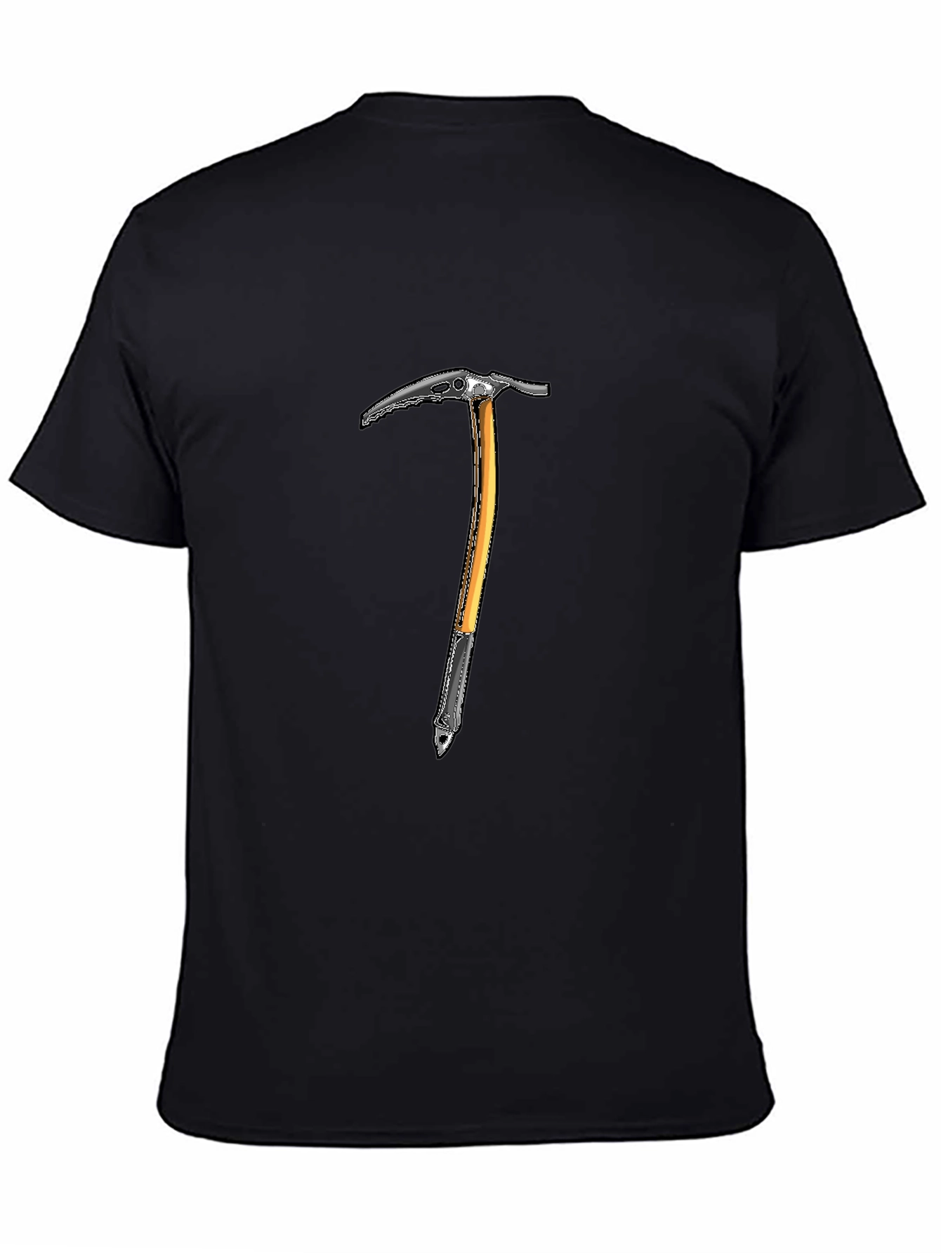 Climbing Ice Axe Graphic Tee - Black