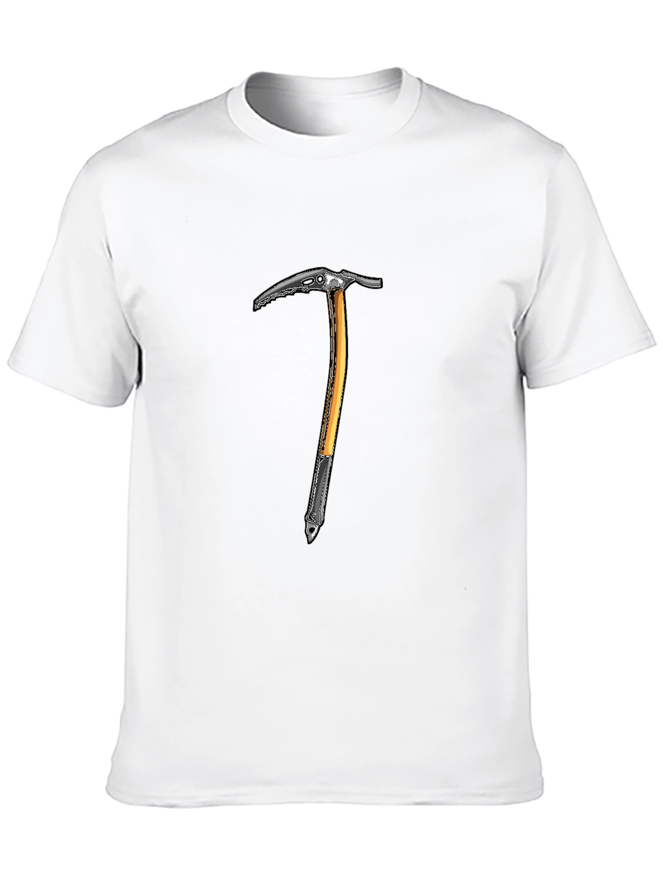 Climbing Ice Axe Graphic Tee - Black