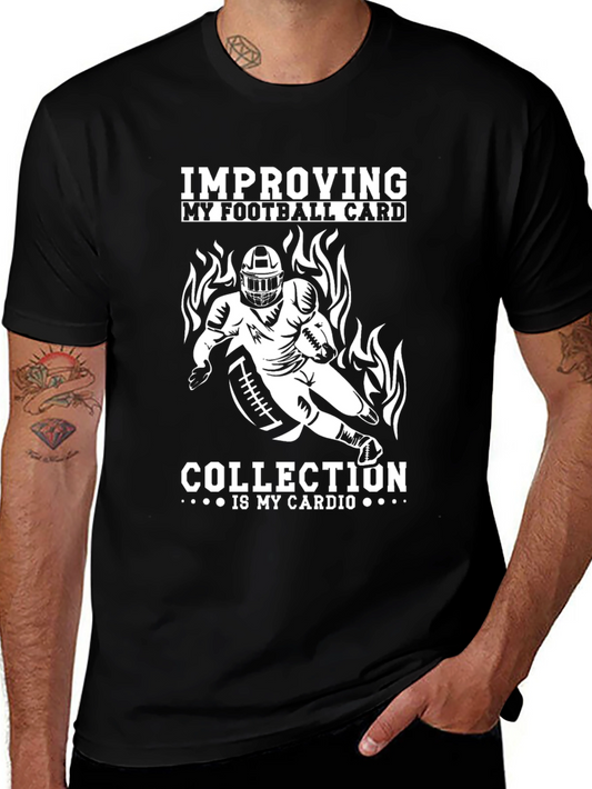 Football Card Collection Cardio T-Shirt