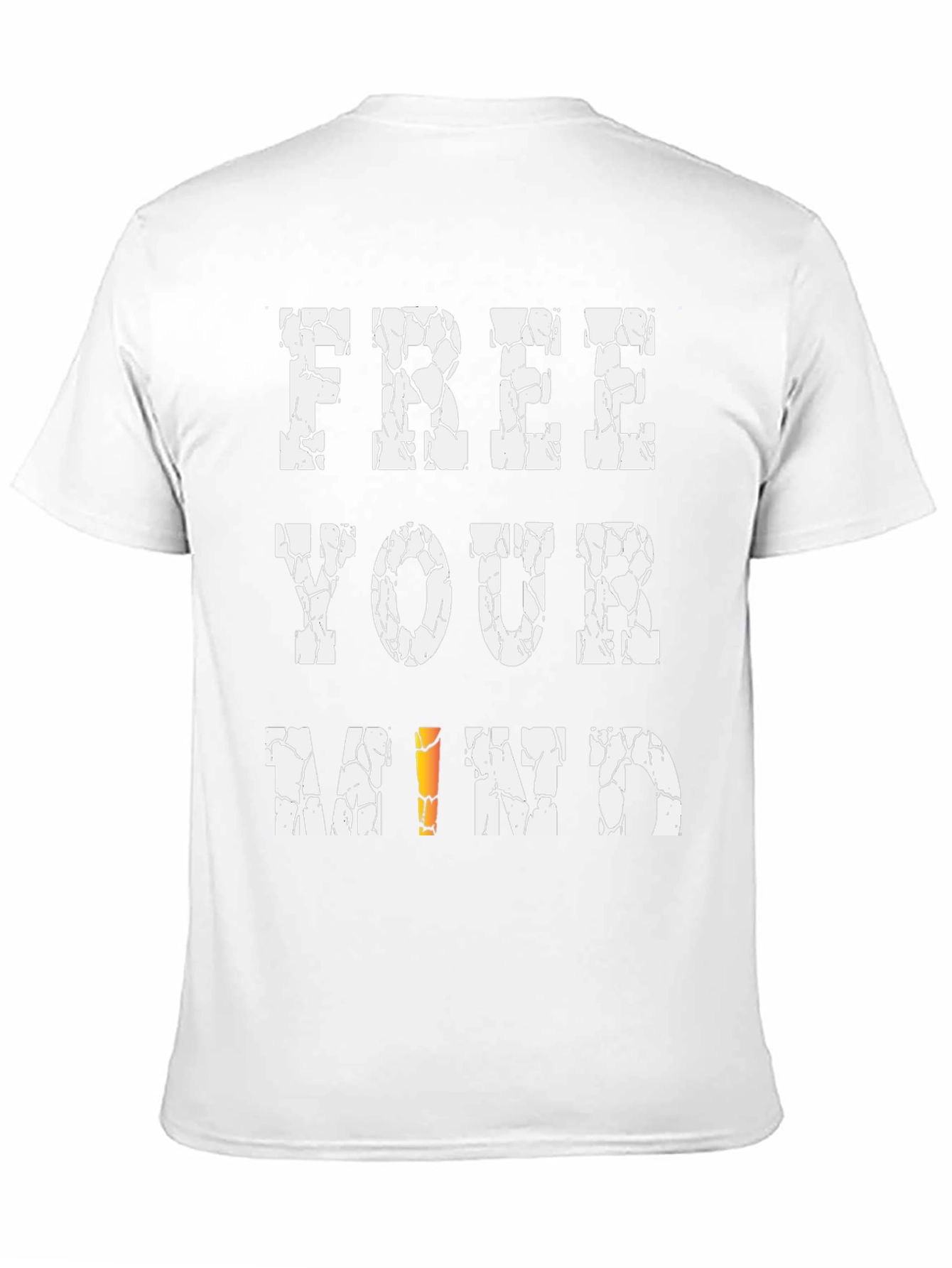 Free Your Mind Graphic Tee - Black Cotton T-Shirt
