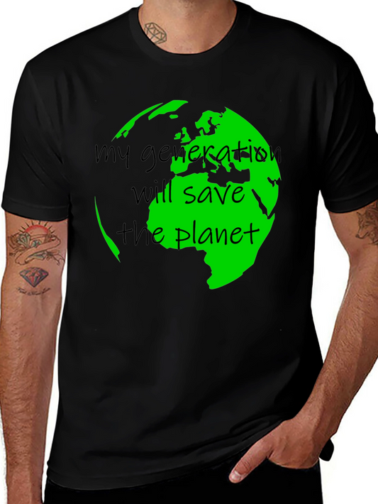 Eco-Friendly T-Shirt: Save The Planet