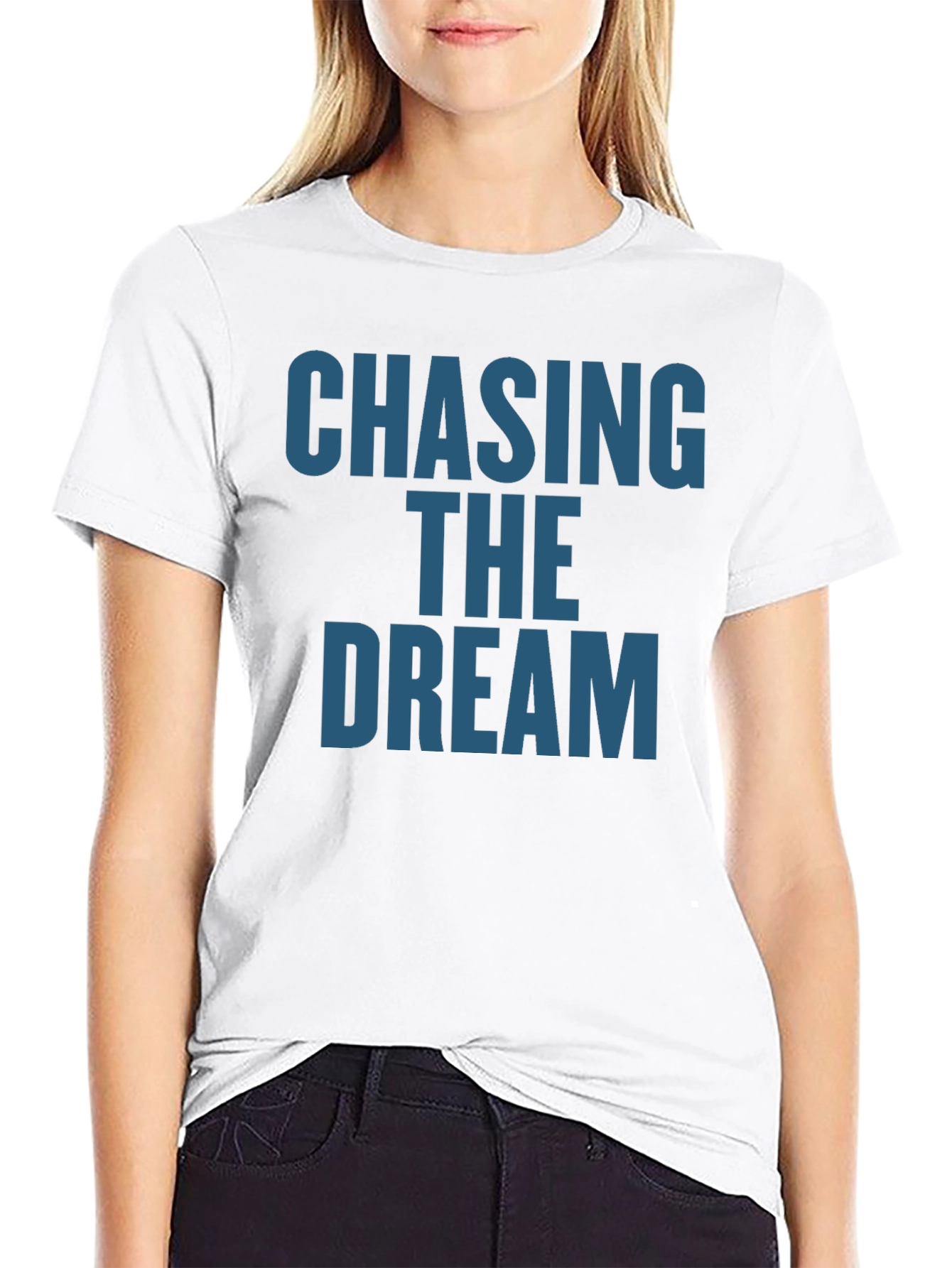 Chasing the Dream Graphic Tee - Black