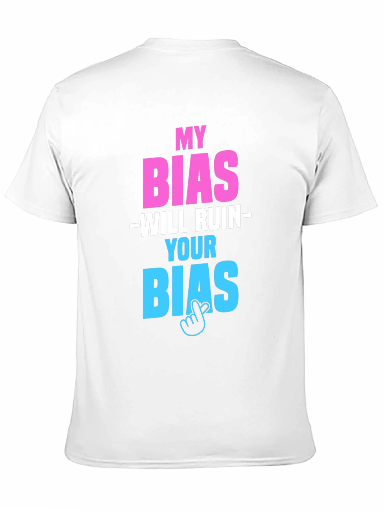 My Bias Will Ruin Your Bias Black Tee