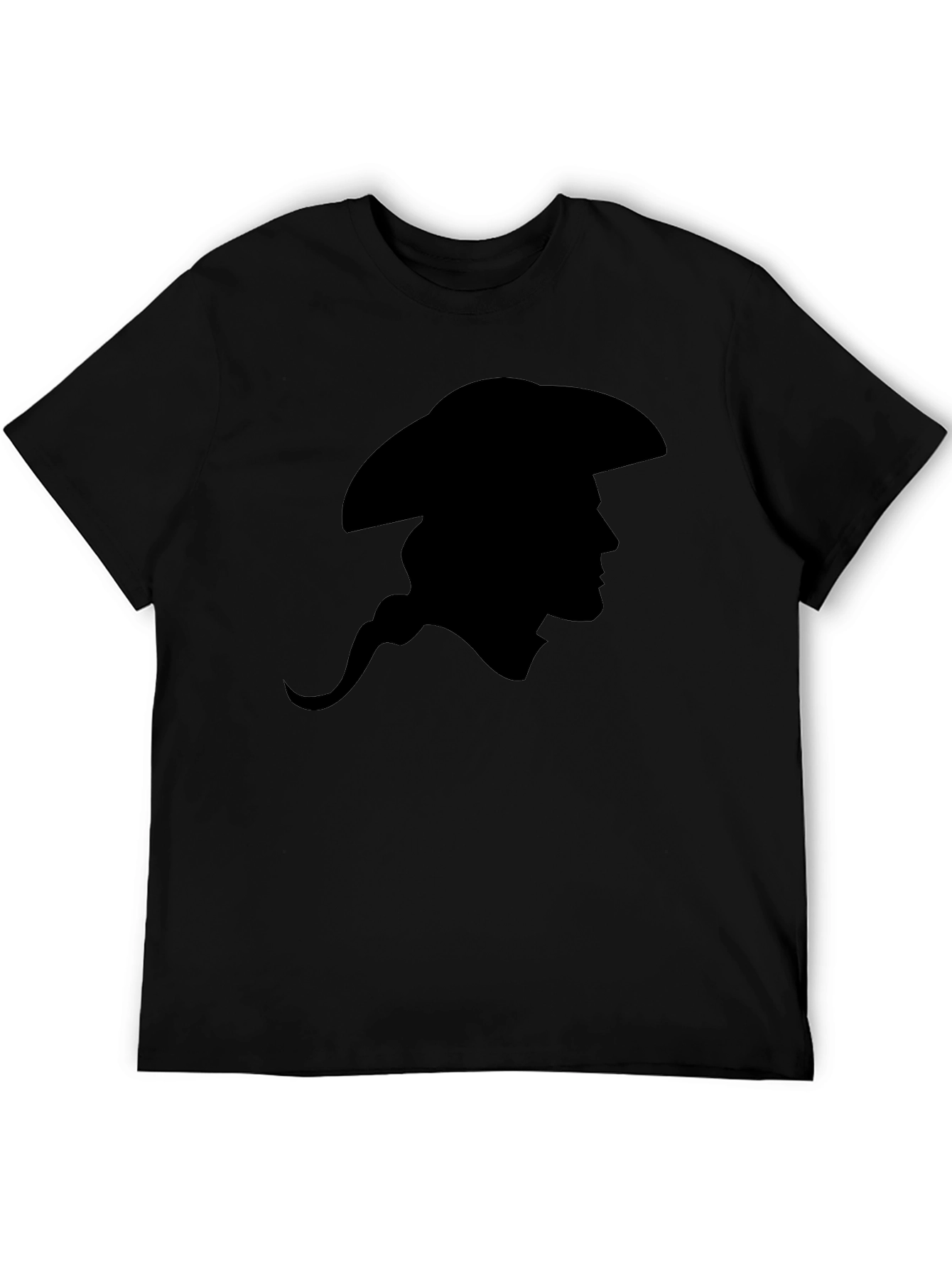 Silhouette Cowboy Graphic Tee - Classic Black T-Shirt