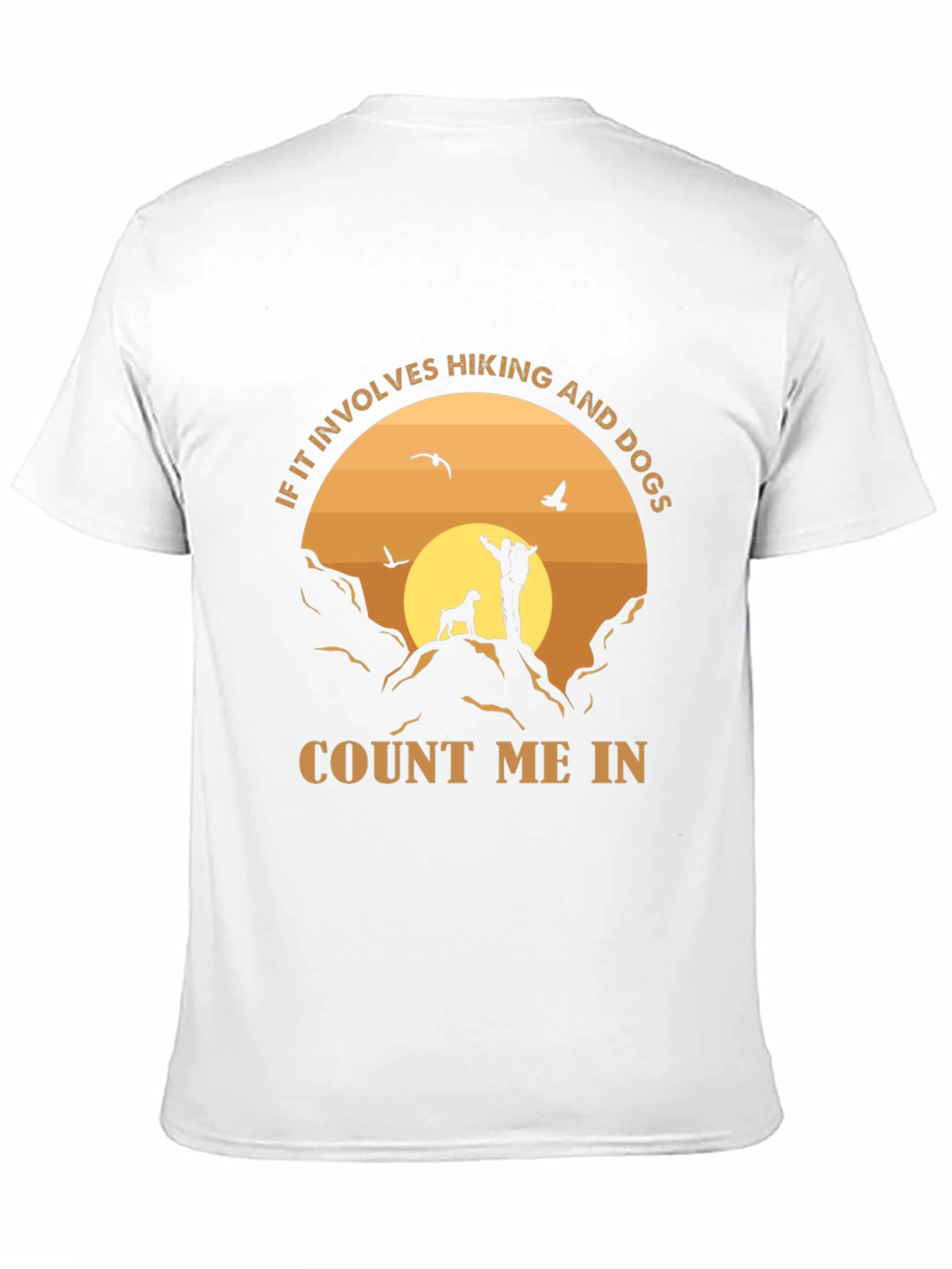 Hiking and Dog Lover T-Shirt