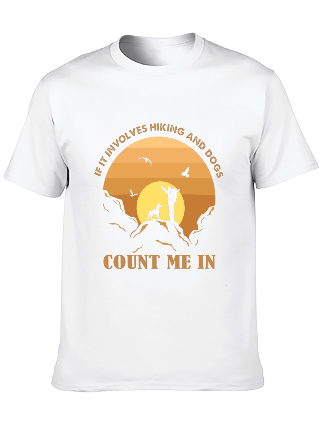 Hiking and Dog Lover T-Shirt