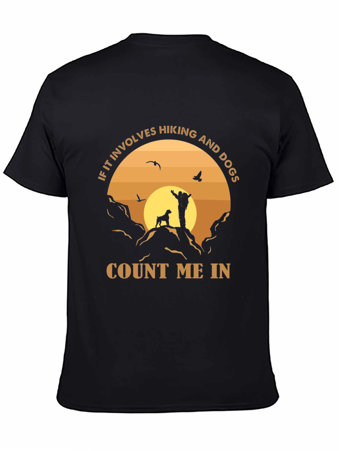Hiking and Dog Lover T-Shirt